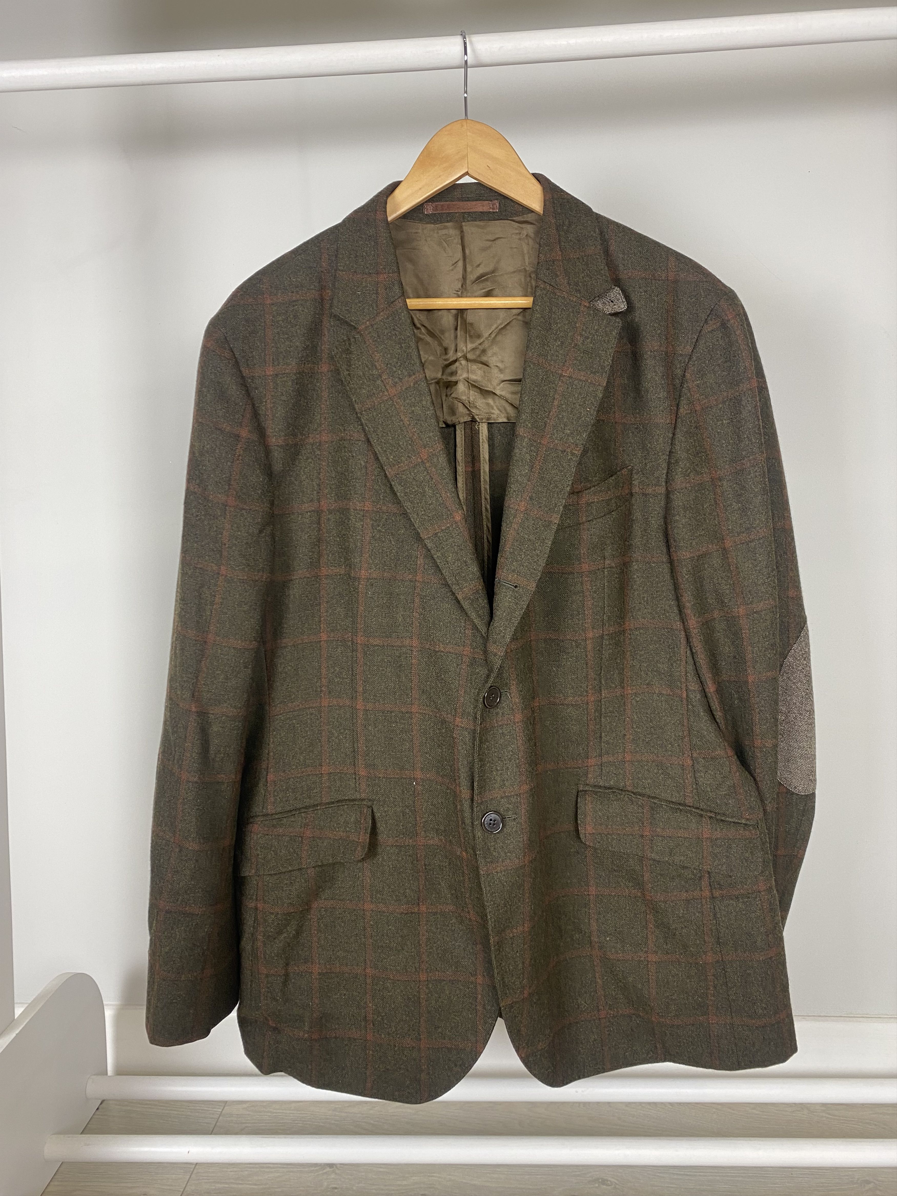 Hackett × Loro Piana Hackett Loro Piana Cashmere Wool Blazer Size 44R - 2 Thumbnail