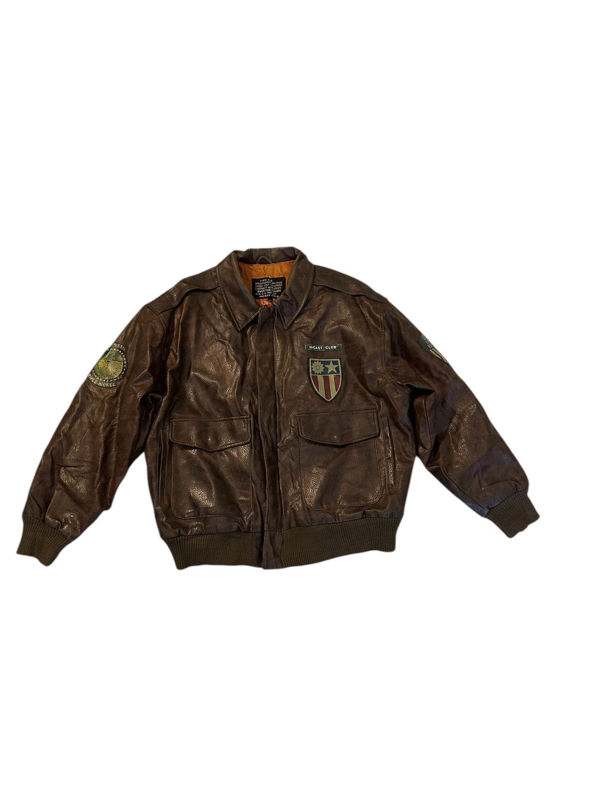 Other Type A-2 leather jacket made in korea Size US M / EU 48-50 / 2 - 1 Thumbnail