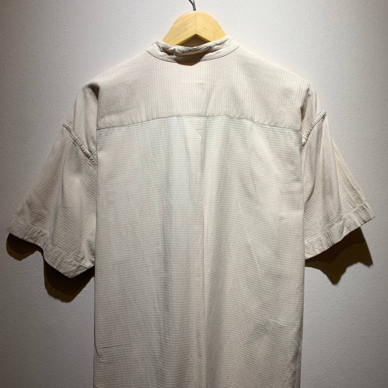 Issey Miyake Issey Miyake Design Studio Mandarin Collar Button Up Shirts Size US L / EU 52-54 / 3 - 4 Thumbnail