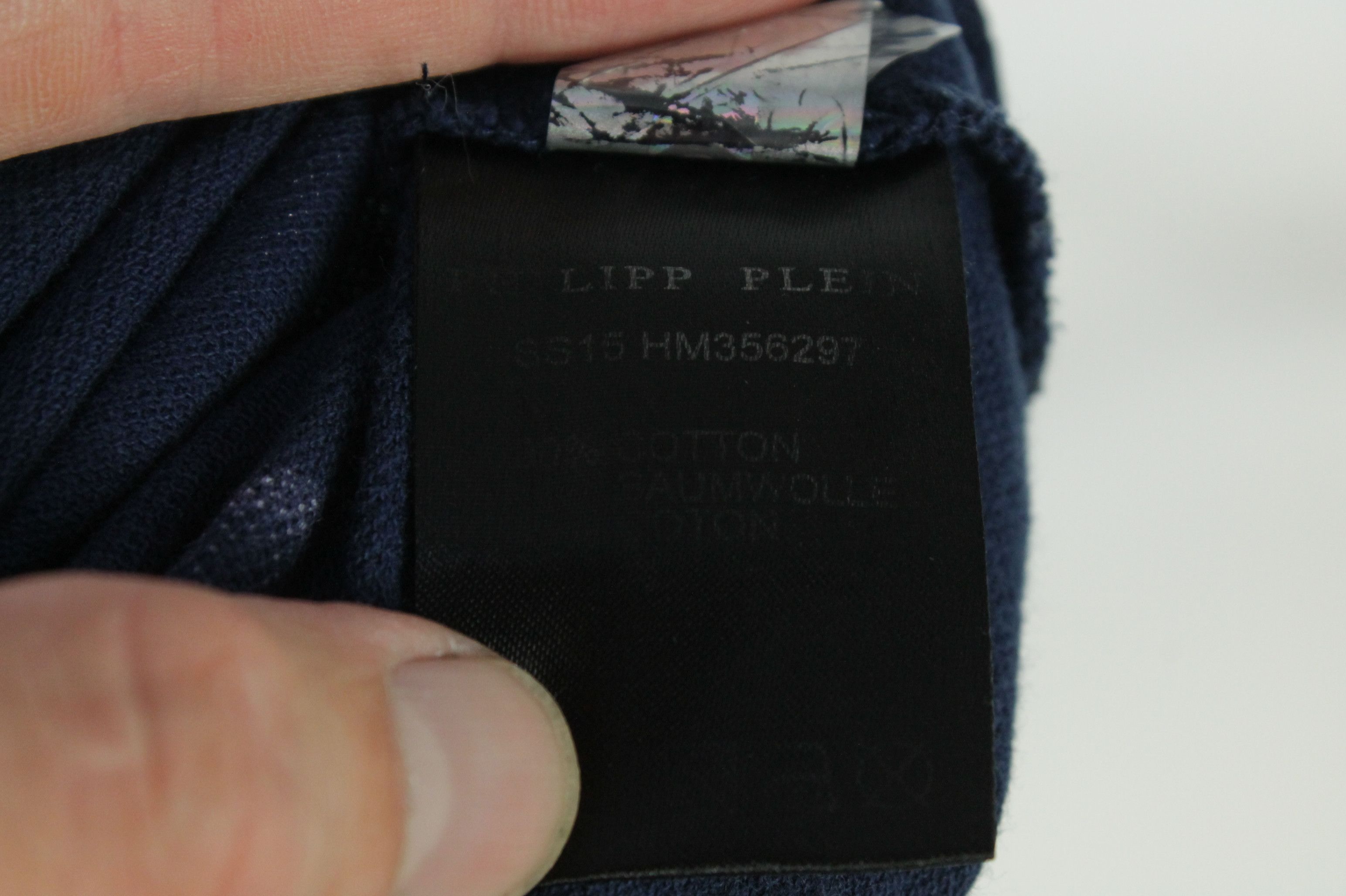 Philipp Plein SS15 Philipp Plein James Dean Slim Fit Navy Polo Shirt Size US XL / EU 56 / 4 - 12 Thumbnail