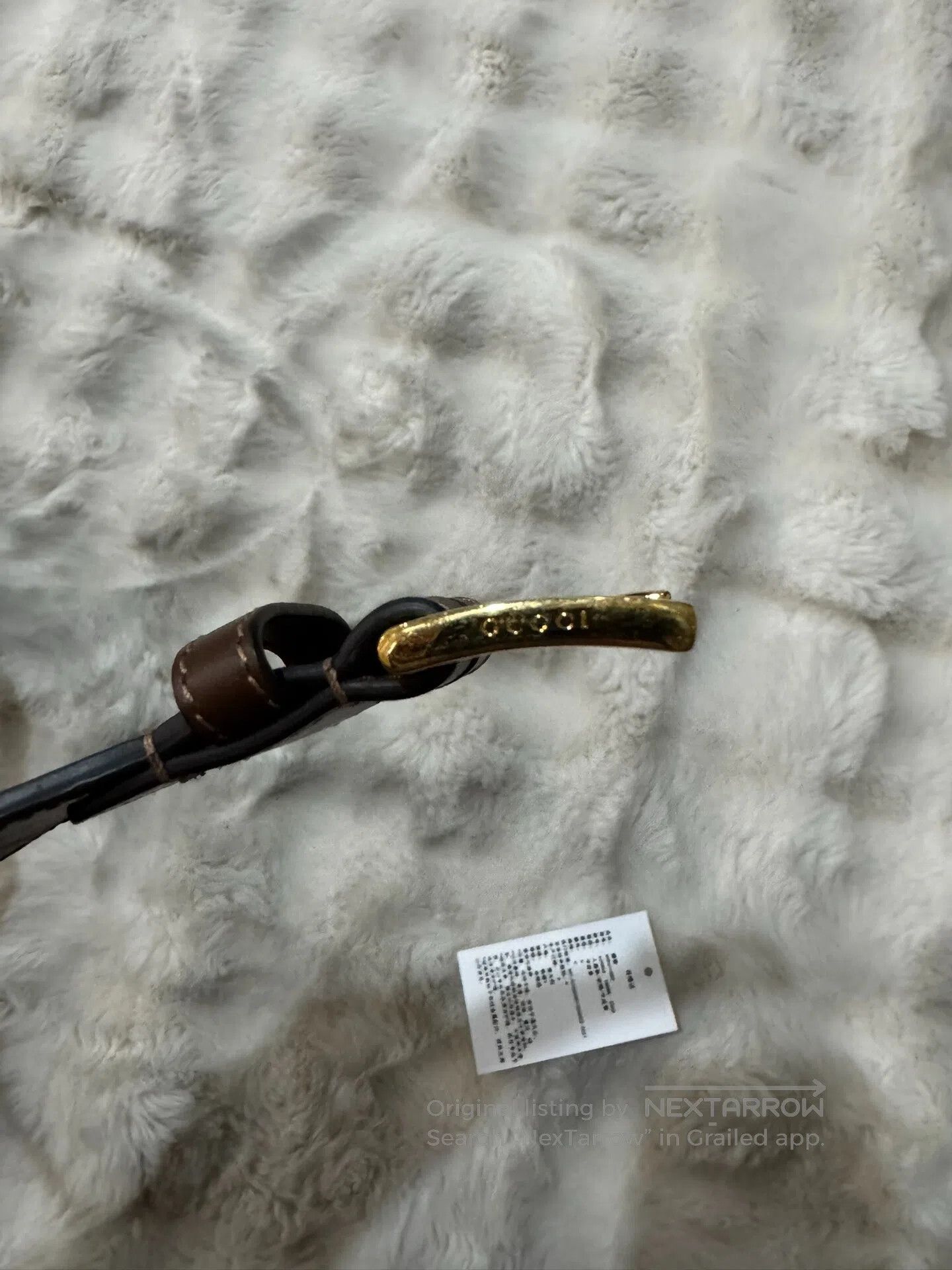 Gucci Guicci size 85 Fully Printed Monogram Belt| Size ONE SIZE - 5 Thumbnail