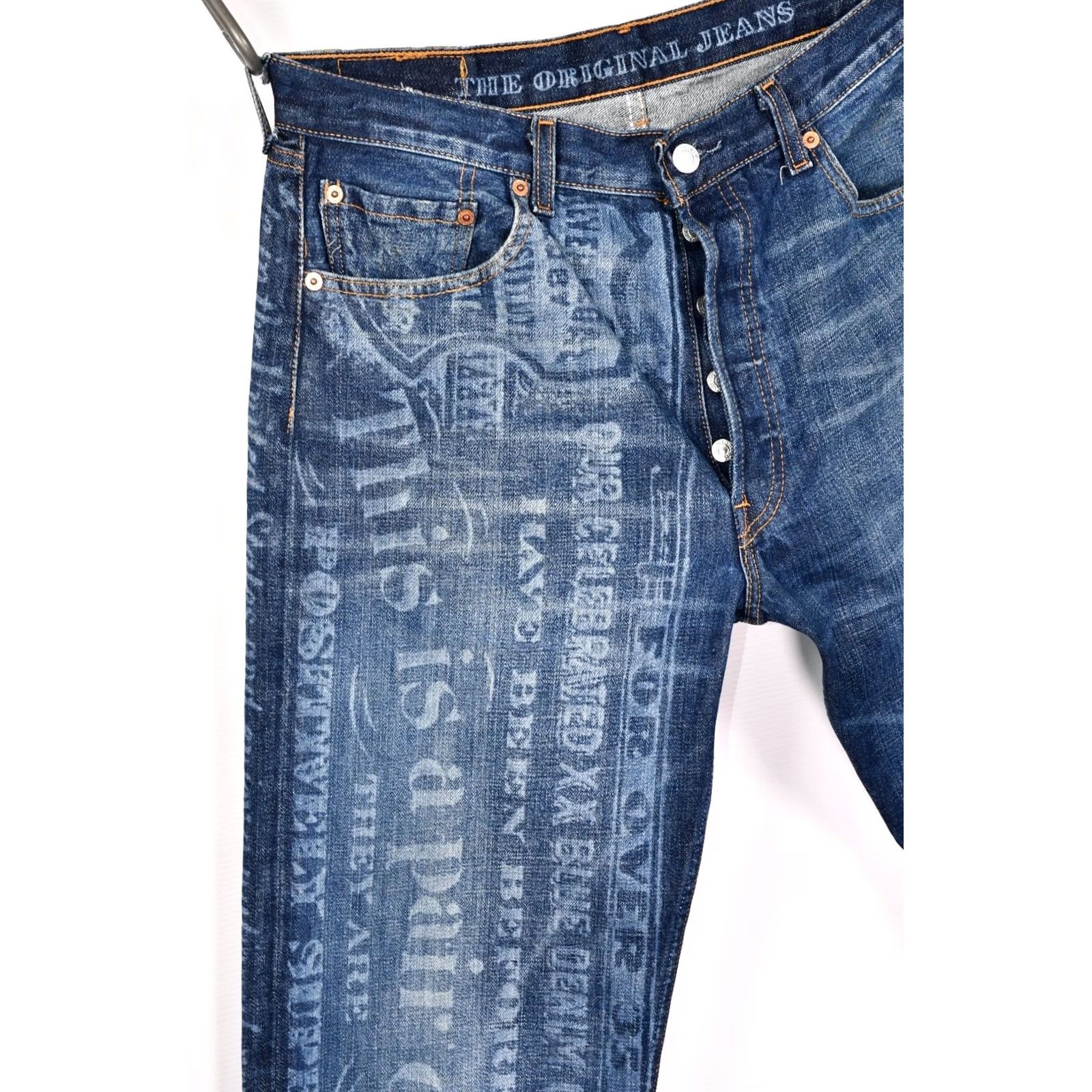 Levi's Levi's 501 Jeans 130th Anniversary Limited Edition Men W34 L32 Jeans Blue 5-Pocket Design Vintage No N/A Size US 34 / EU 50 - 5 Thumbnail