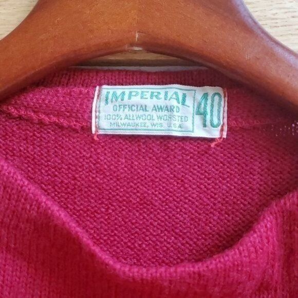 Vintage Imperial Vintage 100% All Wool Worsted Sz. 40 2 pc Matching Size M / US 6-8 / IT 42-44 - 6 Thumbnail