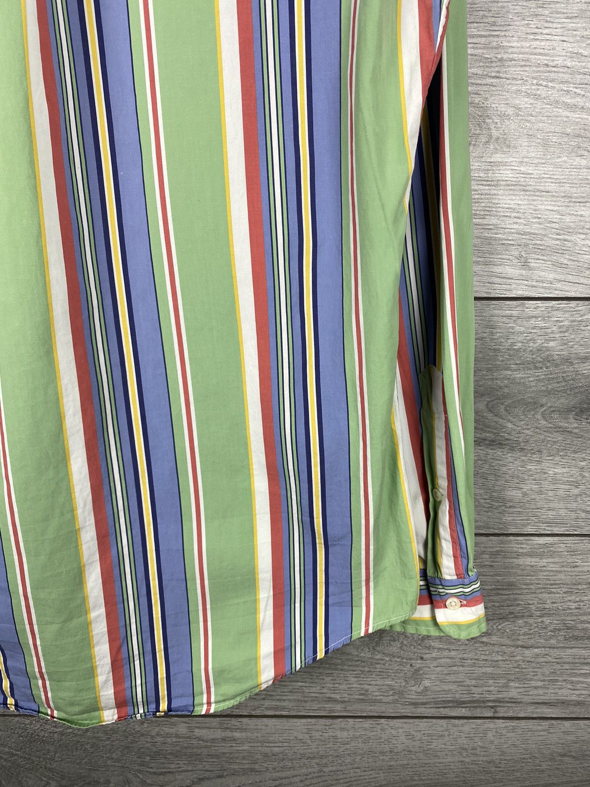 Polo Ralph Lauren Mens Vintage Polo Ralph Lauren Striped Shirt Button Up Size US M / EU 48-50 / 2 - 18 Thumbnail