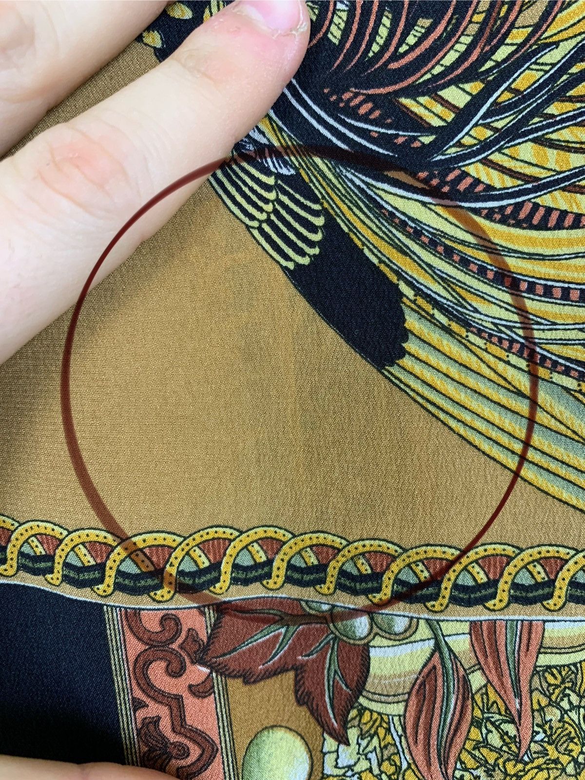 Salvatore Ferragamo × Vintage Vintage Salvatore Ferragamo Silk Blouse Size ONE SIZE - 15 Thumbnail