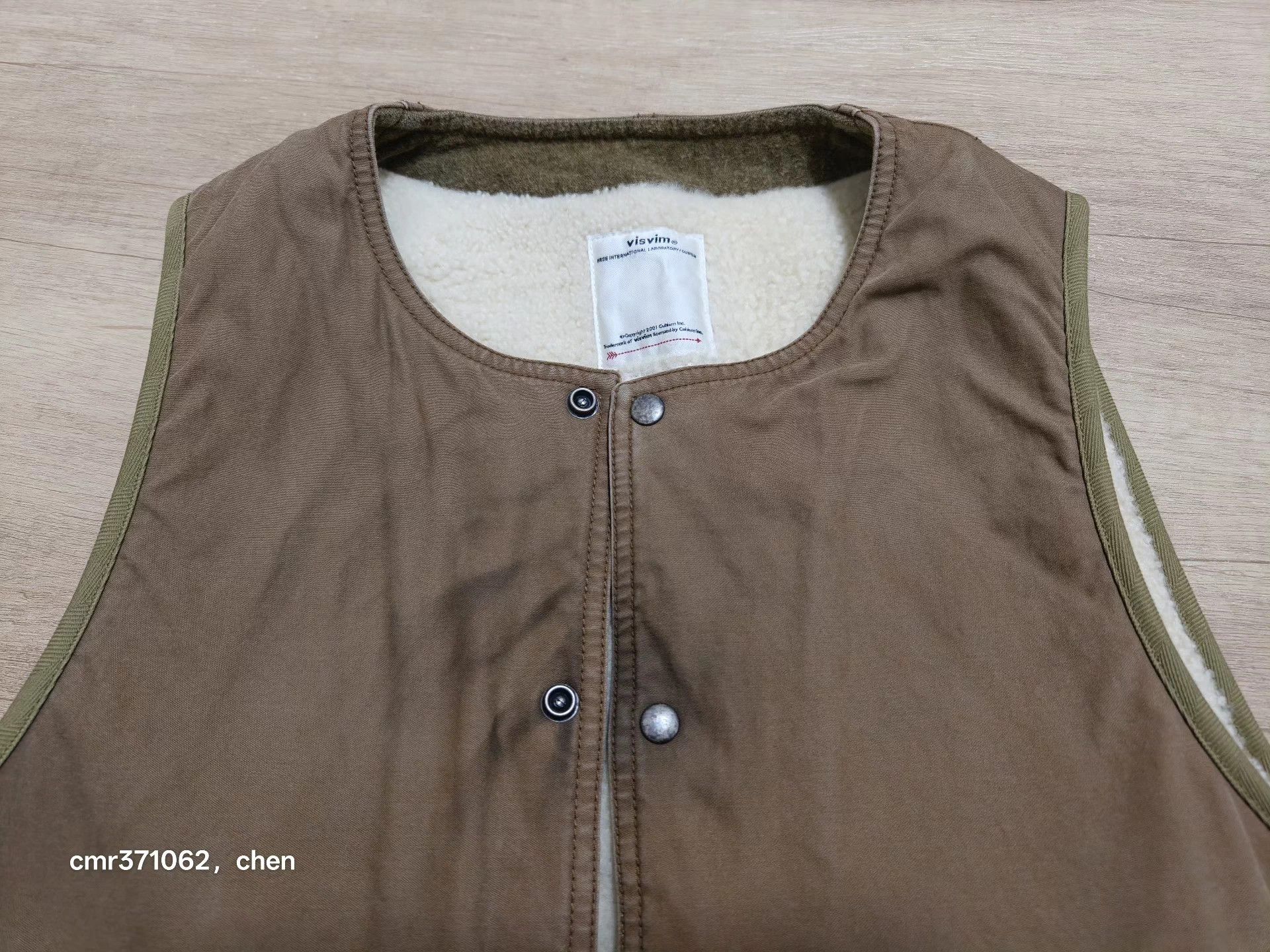 Visvim visvim 19aw sheepskin vest Size US M / EU 48-50 / 2 - 6 Thumbnail