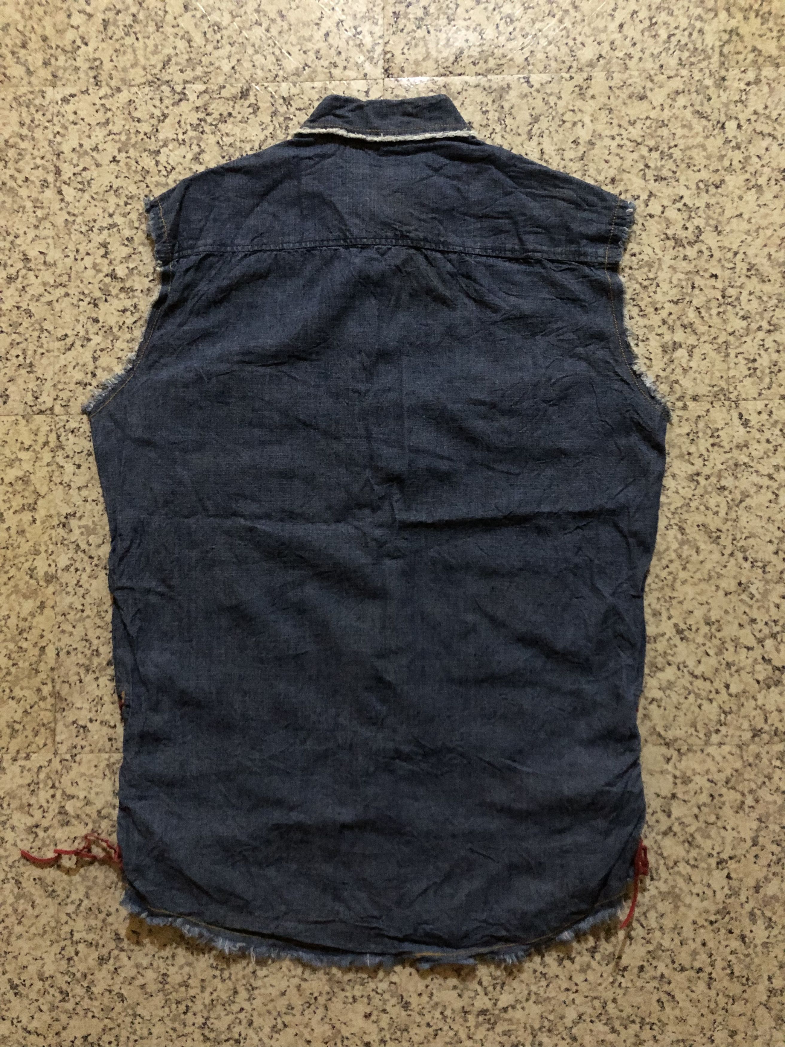 semanticdesign Semantic Design Denim Vest Like Lgb Seditionaries if6was9 Size US M / EU 48-50 / 2 - 17 Thumbnail