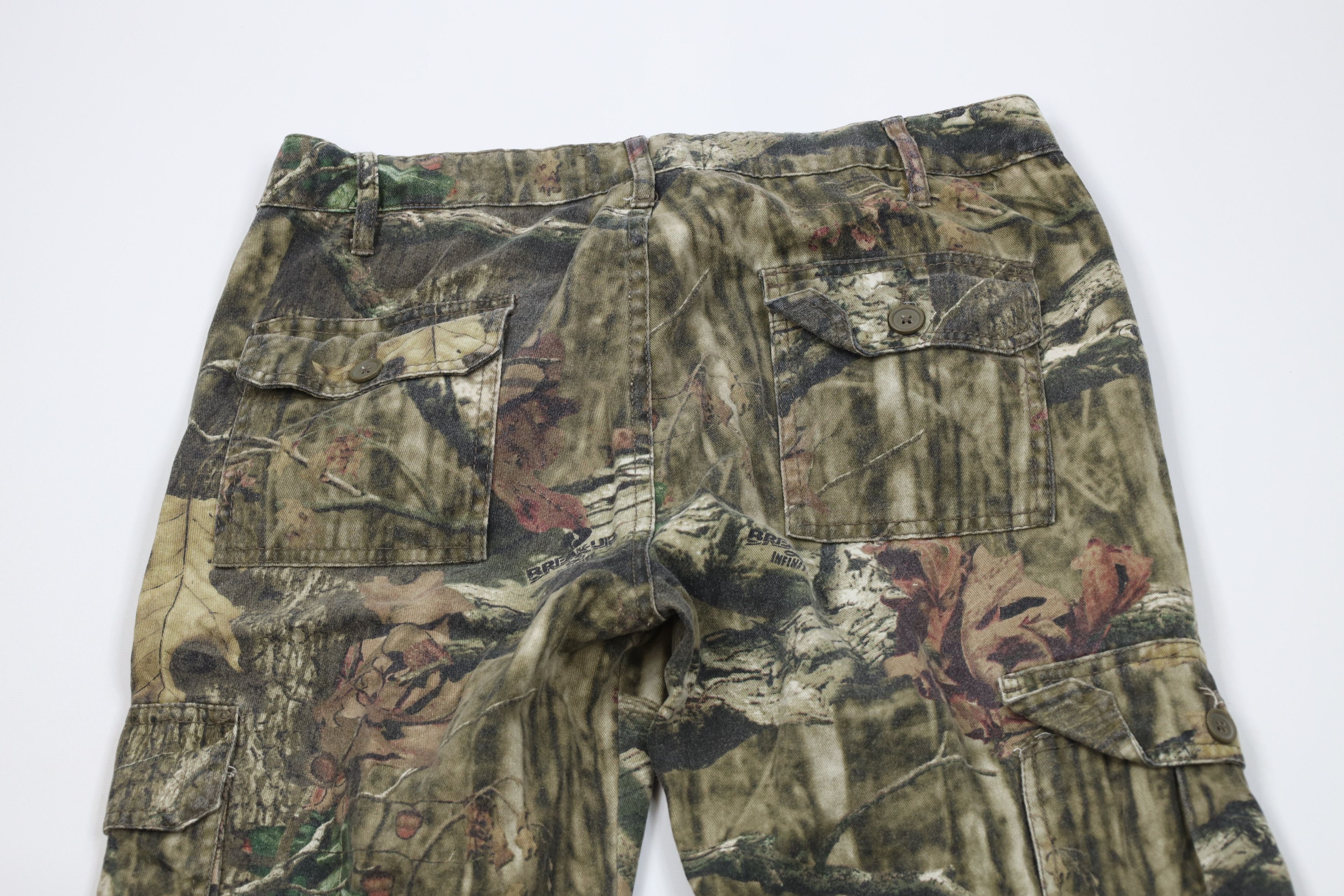 Vintage Vintage Y2K Streetwear Oak Camouflage Wide Leg Cargo Pants Size 32" / US 10 / IT 46 - 9 Thumbnail