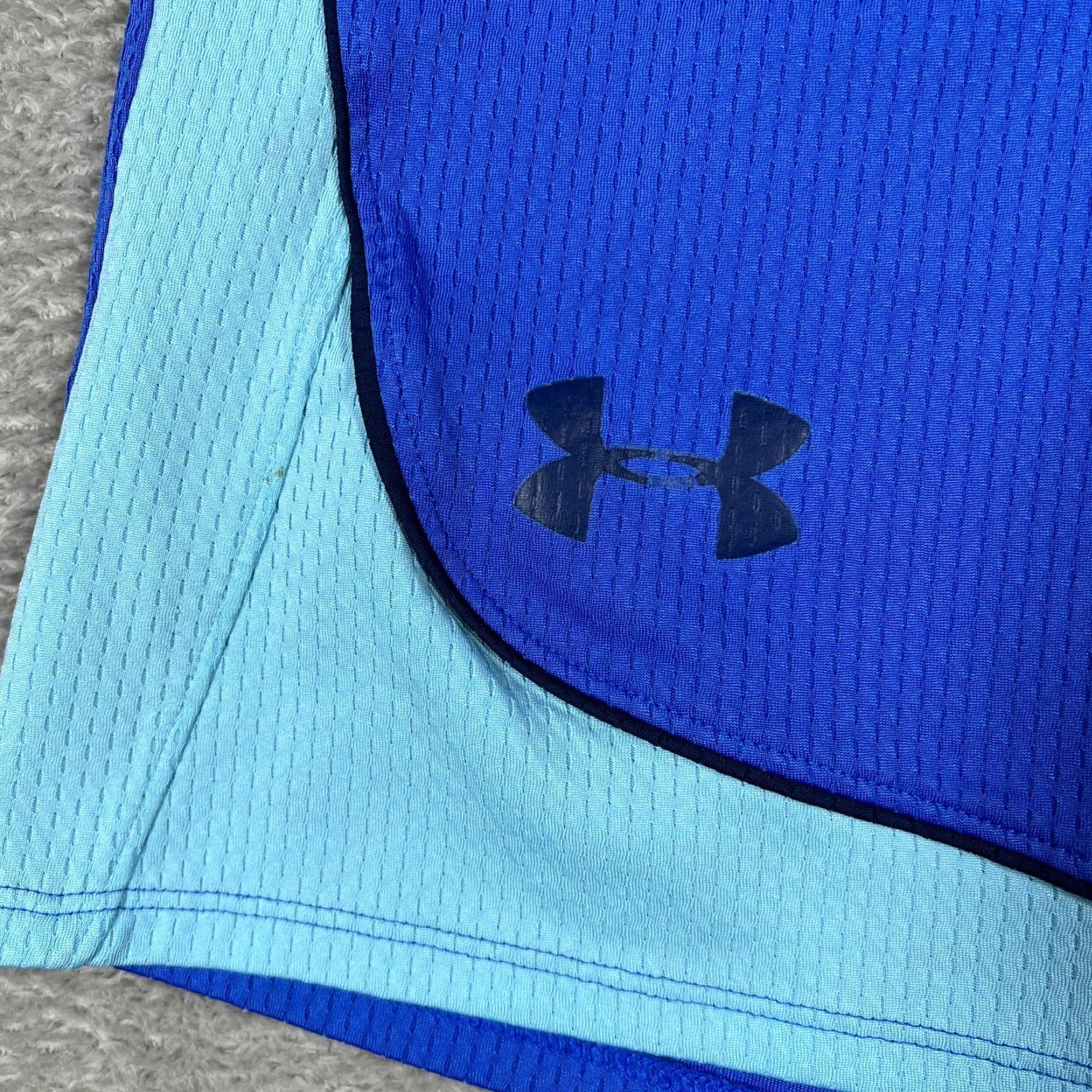 Under Armour Under Armour Men's Athletic Shorts Blue Size Small 28 Waist Basketball Gym Size US 29 - 2 Thumbnail