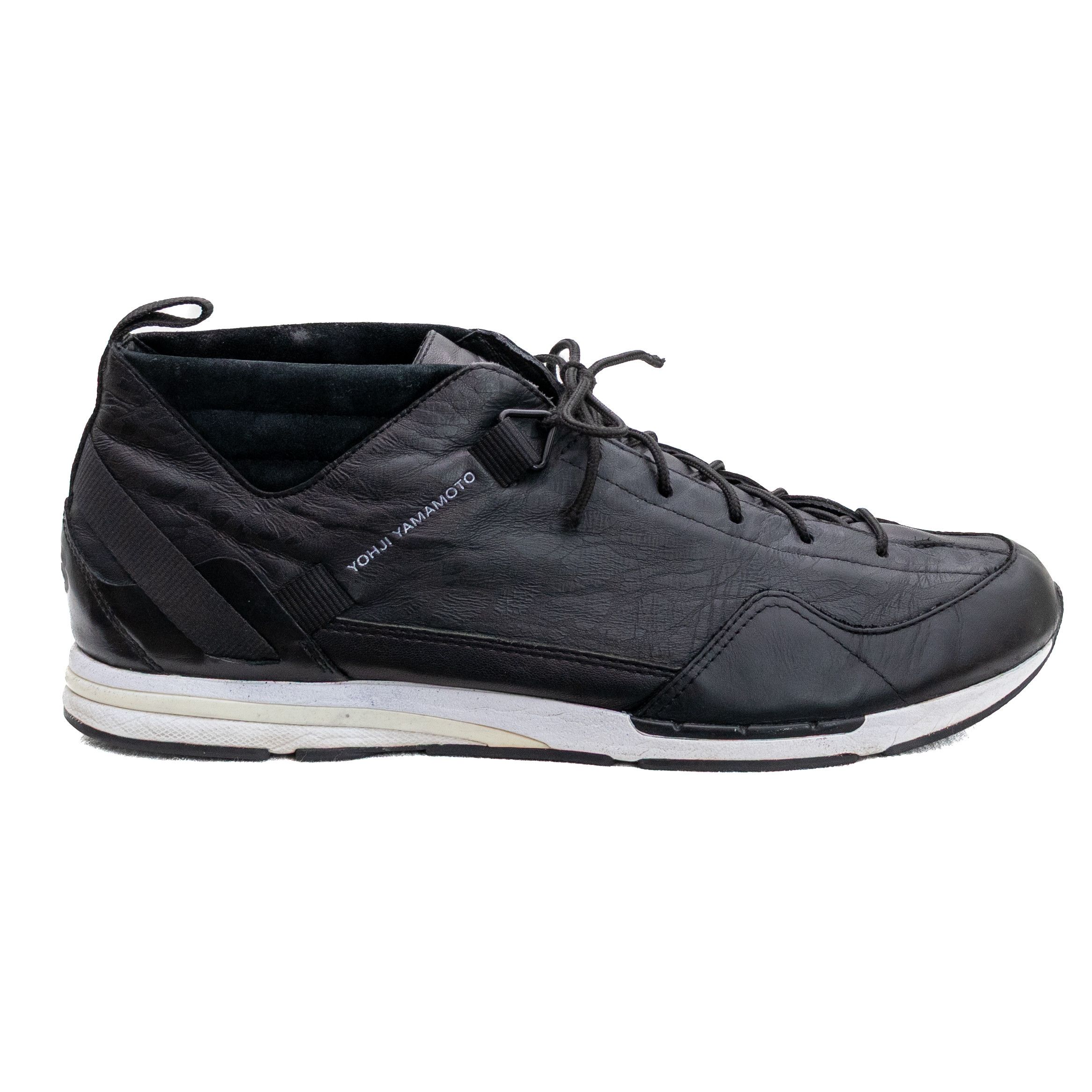 Adidas × Y-3 Y-3 Yohji Yamamoto x Adidas Men’s Black Lark Sneakers 10.5 Size US 10.5 / EU 43-44 - 3 Thumbnail