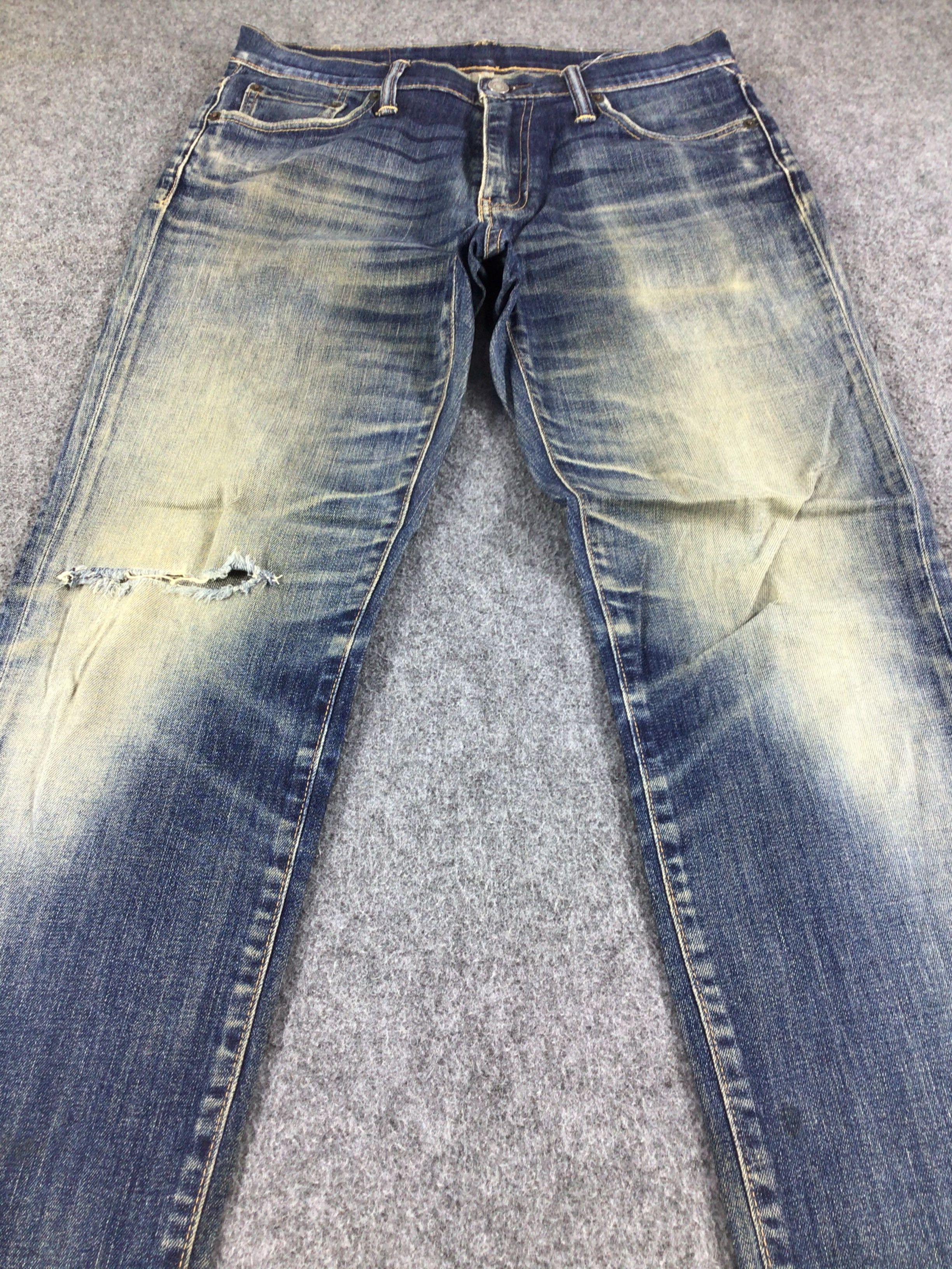 Levi's Vintage Distress Levis 541 Jeans-JM486 Size US 32 / EU 48 - 3 Thumbnail