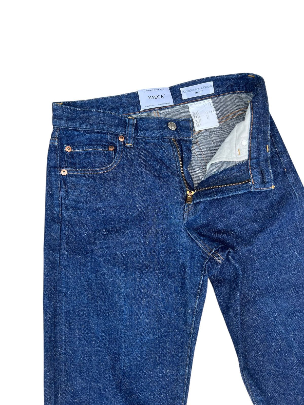 YAECA YAECA 8-11W Japan Lightweight Denim Selvedge Jeans Cropped Size US 30 / EU 46 - 5 Thumbnail