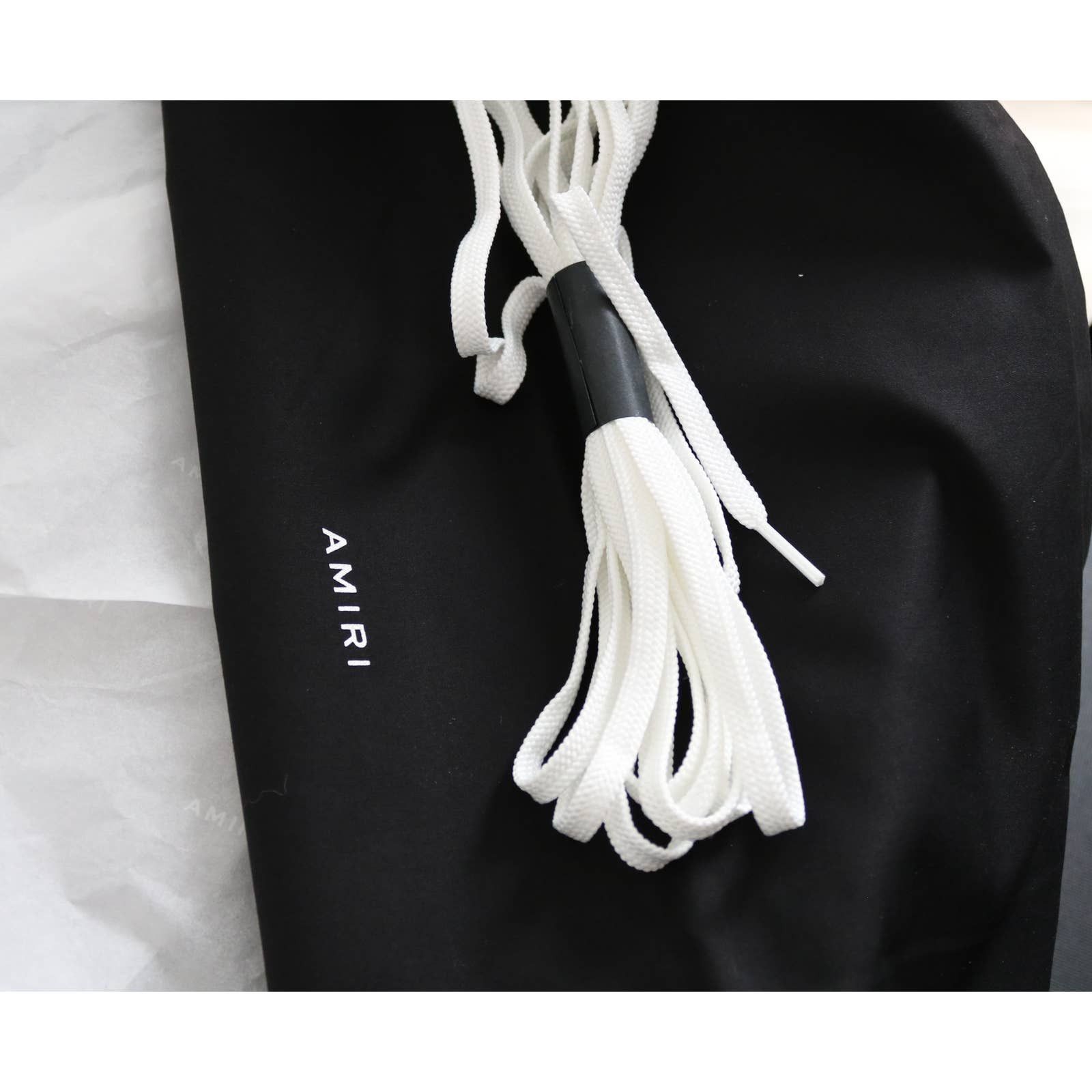 Amiri Amiri Skel Top Tie Dye White Black Sneakers Hi Brand New Size US 12 / EU 45 - 8 Thumbnail