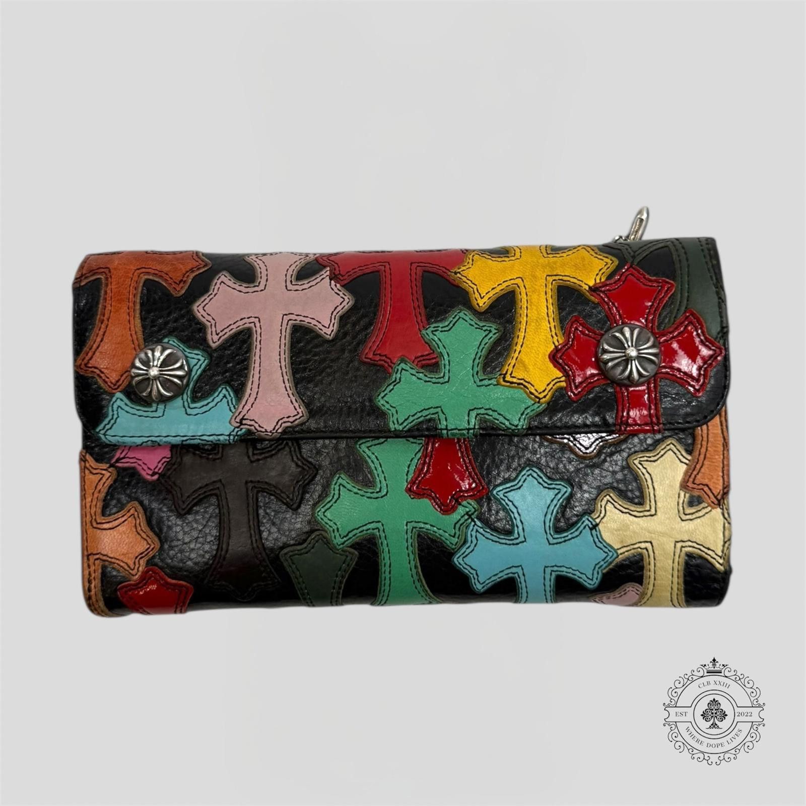 Chrome Hearts Chrome Hearts Cross Patch Wave Wallet Size ONE SIZE - 1 Thumbnail