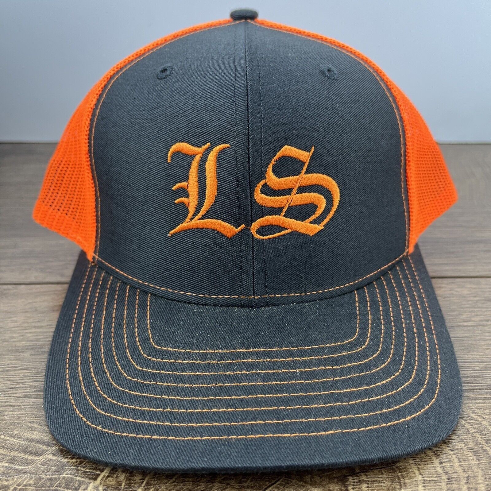 Other LS Snapback Hat LS Gray Hat Adjustable Snapback Adult Size H Size ONE SIZE - 2 Thumbnail