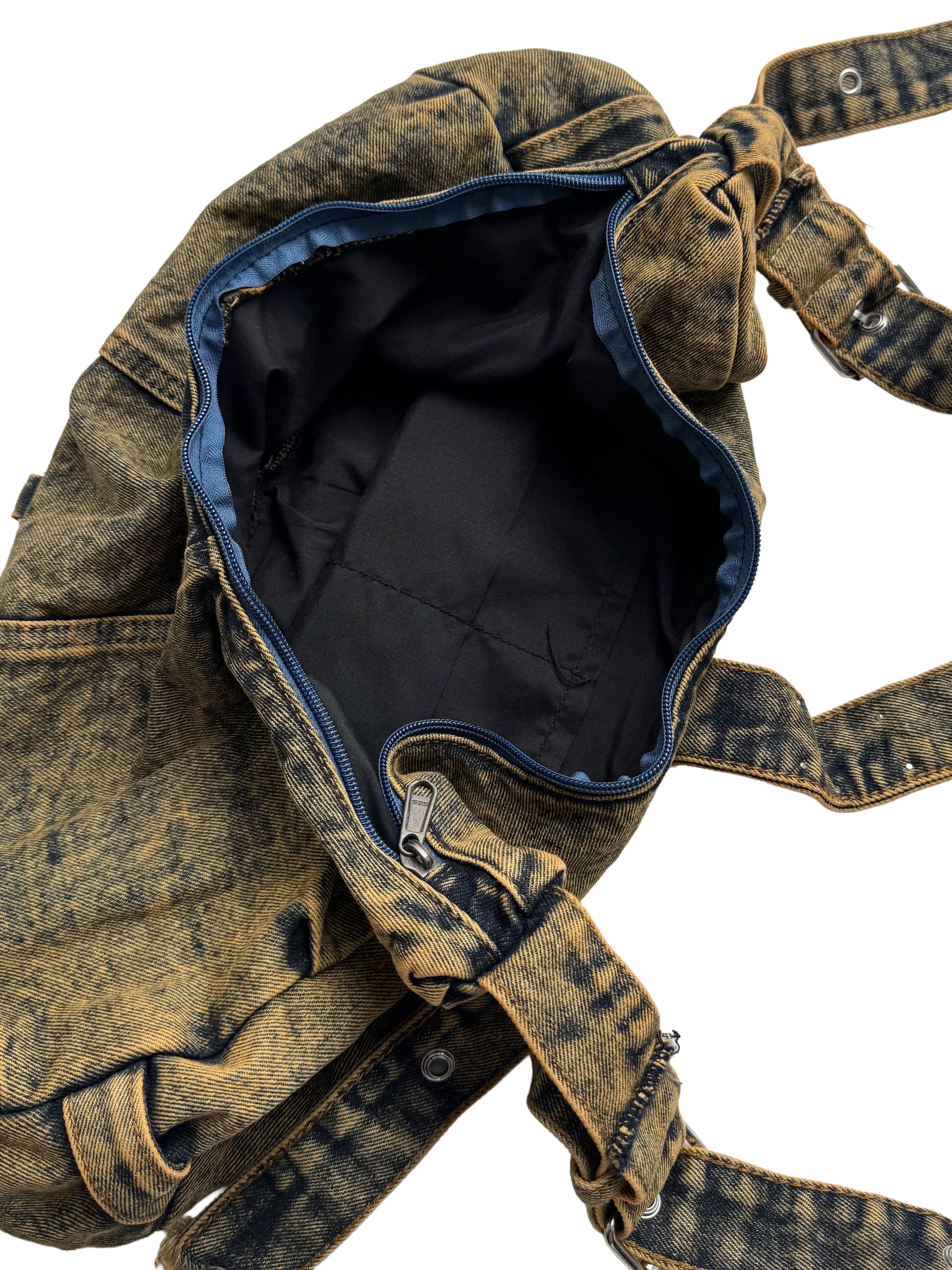 Vintage Vintage Faded Denim Bag Size ONE SIZE - 4 Thumbnail
