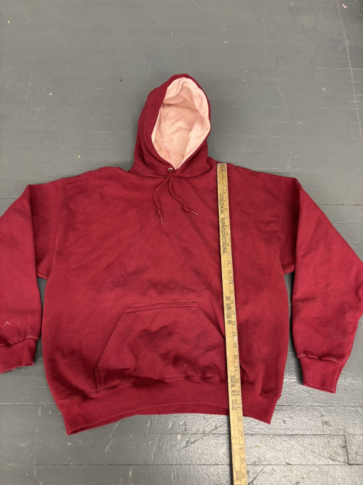 Vintage Vintage 90s Tultex Athletic weight hoodie made in USA Size US L / EU 52-54 / 3 - 6 Thumbnail