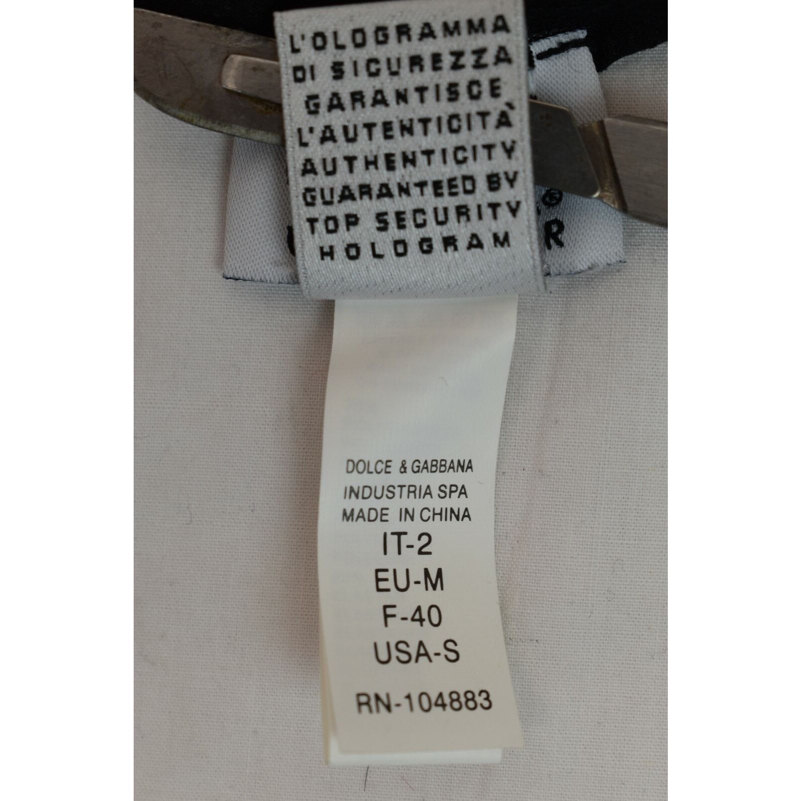 Dolce & Gabbana DOLCE GABBANA BLACK WHITE ZEBRA PRINT LOGO THONG UNDERWEAR S Size ONE SIZE - 10 Thumbnail