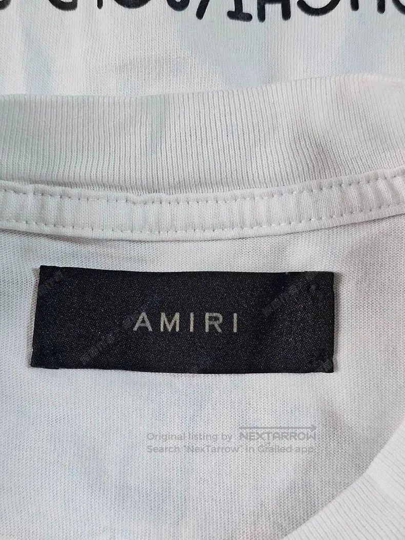 Amiri Amiri White Short Sleeve T-Shirt Size US S / EU 44-46 / 1 - 5 Thumbnail