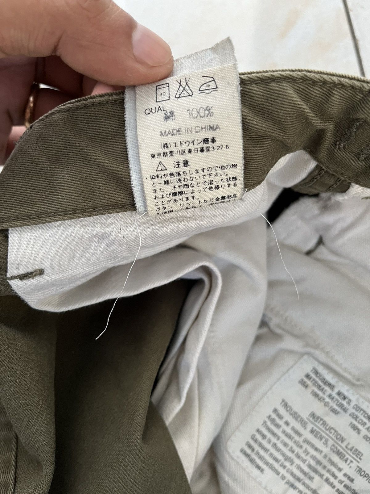 Avirex × If Six Was Nine Cargo Casual pants avirex Size US 32 / EU 48 - 10 Thumbnail