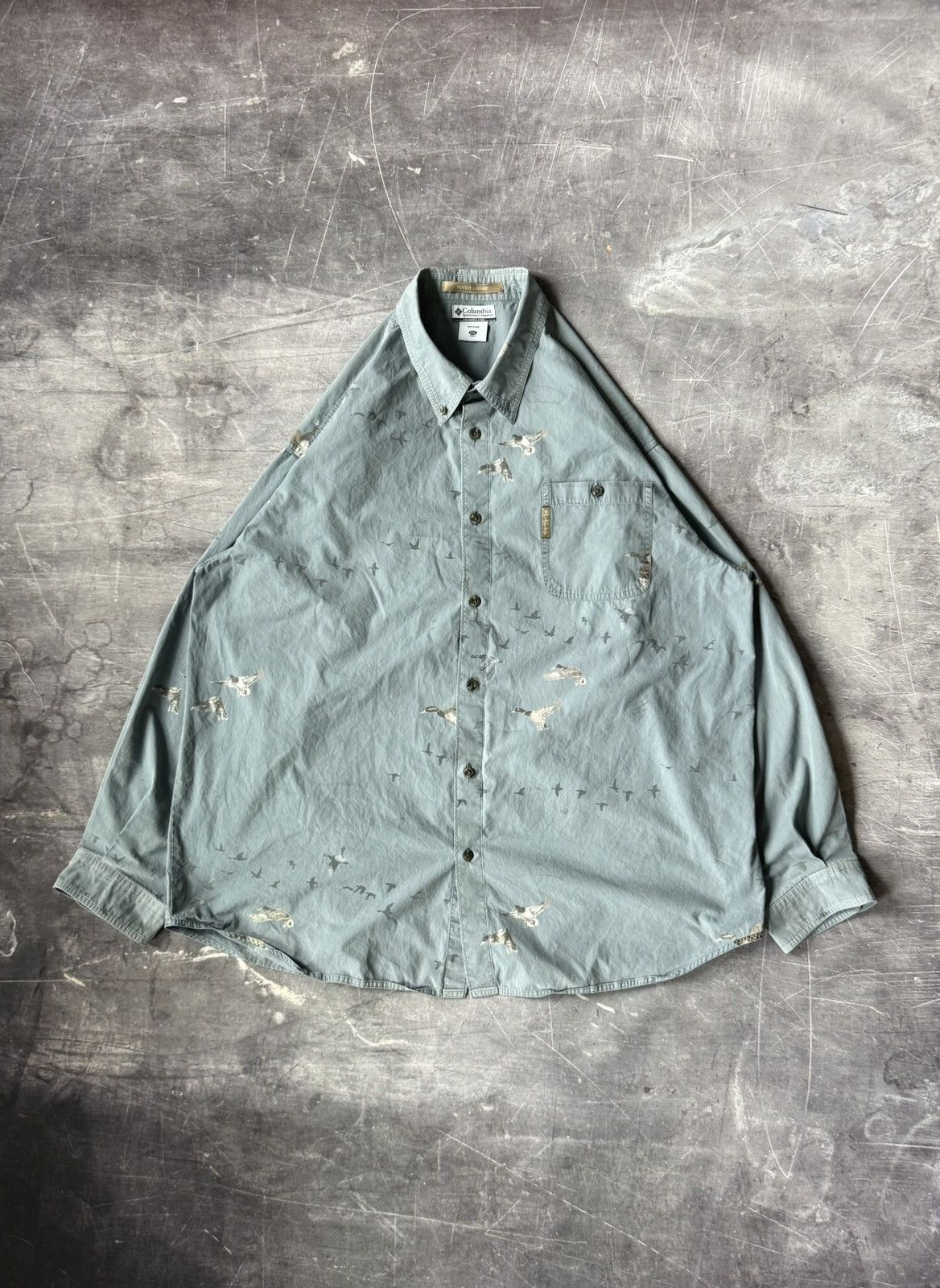 Vintage Vintage Columbia River Lodge Button-down Shirt (XXL) Size US XXL / EU 58 / 5 - 1 Thumbnail