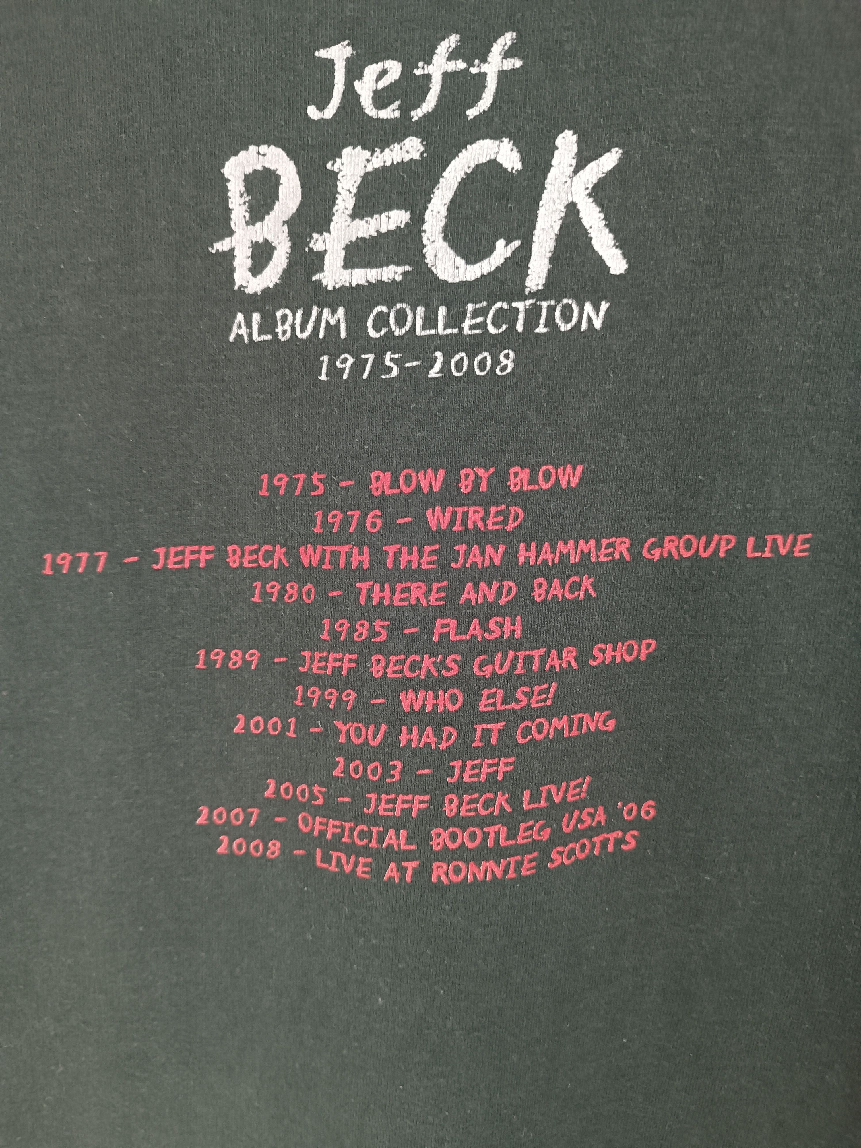 Band Tees VINTAGE '08 JEFF BECK ALBUM COLLECTION FADED TEE YARDBIRDS Size US L / EU 52-54 / 3 - 18 Thumbnail