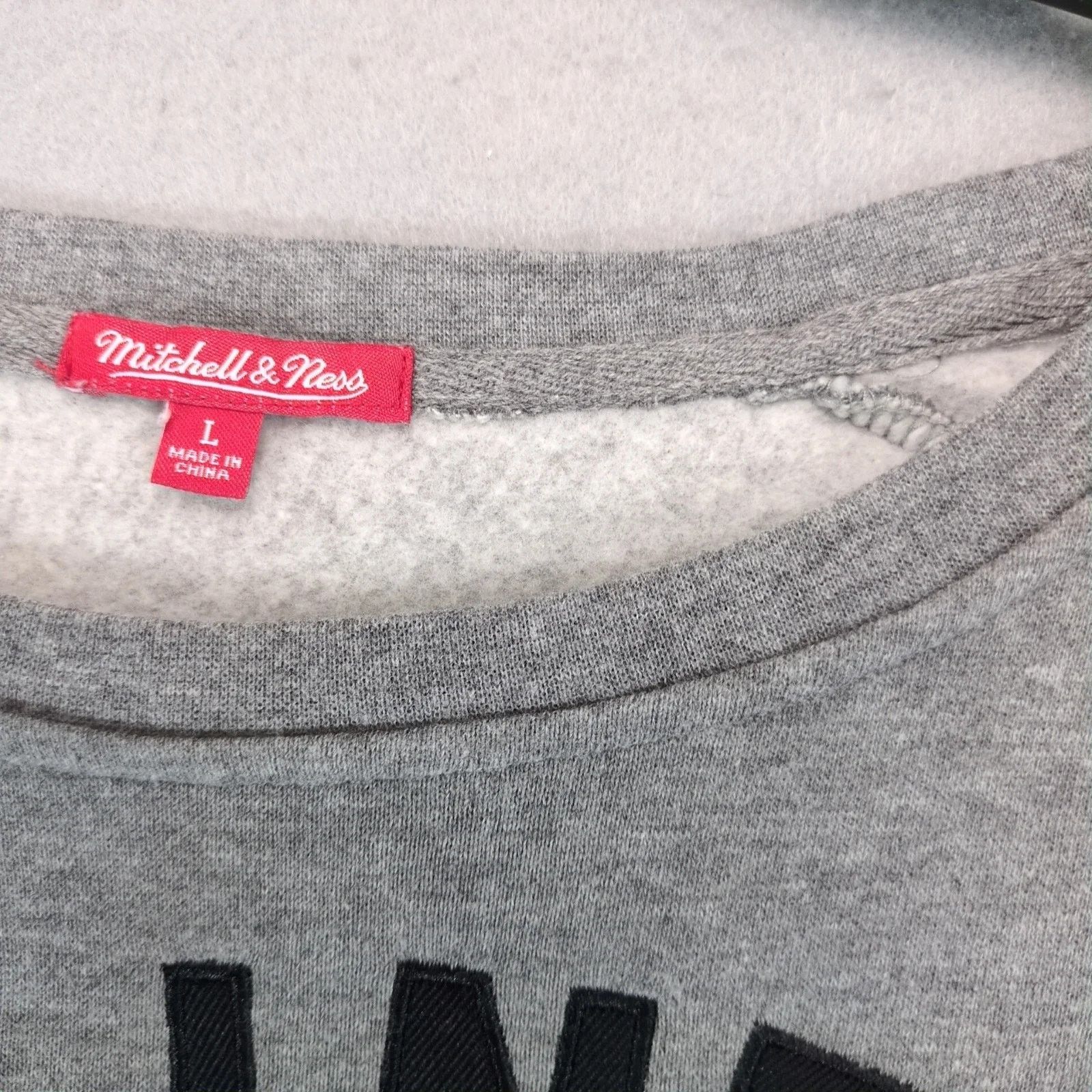 Mitchell & Ness Mitchell & Ness NFL New Orleans Saints Gray Sweatshirt L Size L / US 10 / IT 46 - 3 Thumbnail