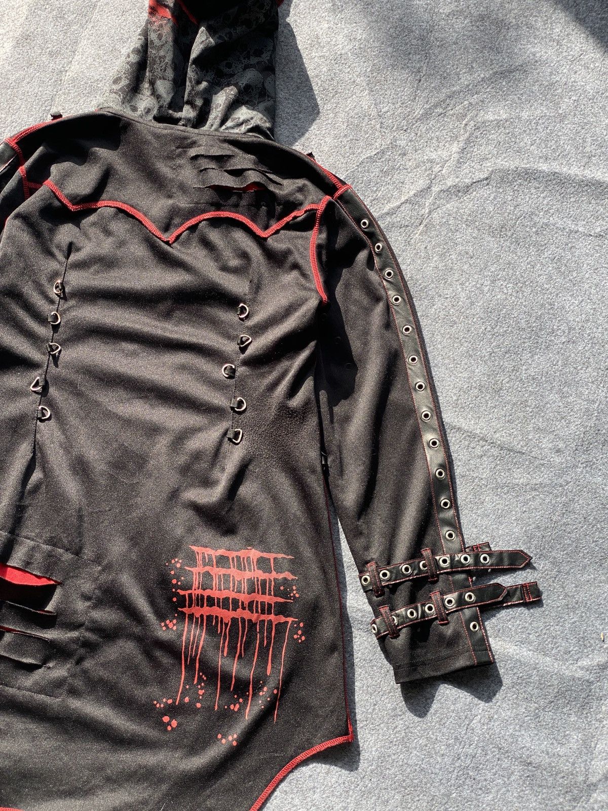 Issey Miyake Vintage mad punk gothic jacket Size M / US 6-8 / IT 42-44 - 21 Thumbnail