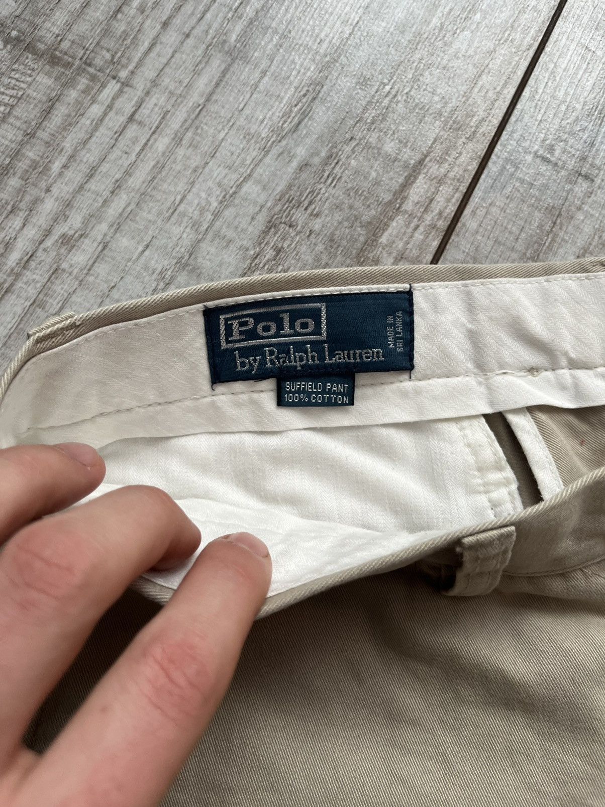 Polo Ralph Lauren × Vintage Polo Ralph Lauren Vintage Chino Pants Size US 34 / EU 50 - 6 Thumbnail