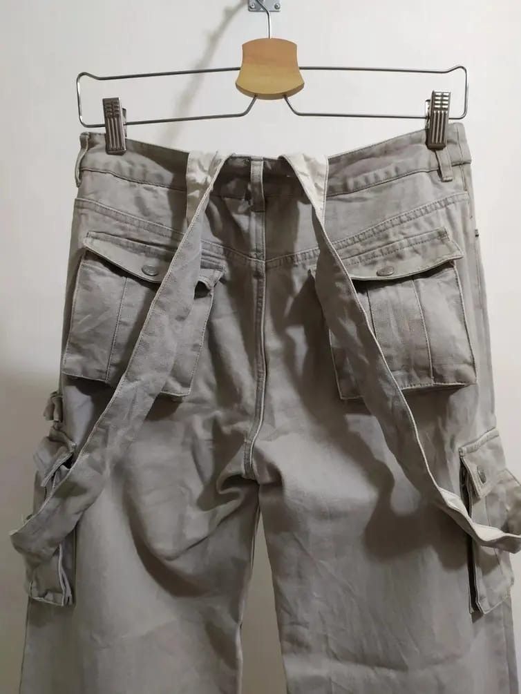 Japanese Brand Sarah Brand Cargo Long Zipper Punk Bondage pants Size US 30 / EU 46 - 6 Thumbnail