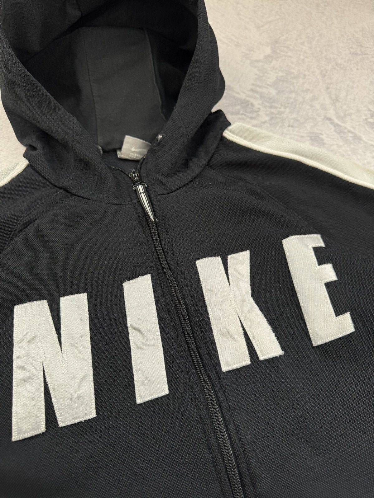 Nike × Vintage NIKE VINTAGE CENTER LOGO OVERSIZE BOXY HOODIE Size US L / EU 52-54 / 3 - 4 Thumbnail