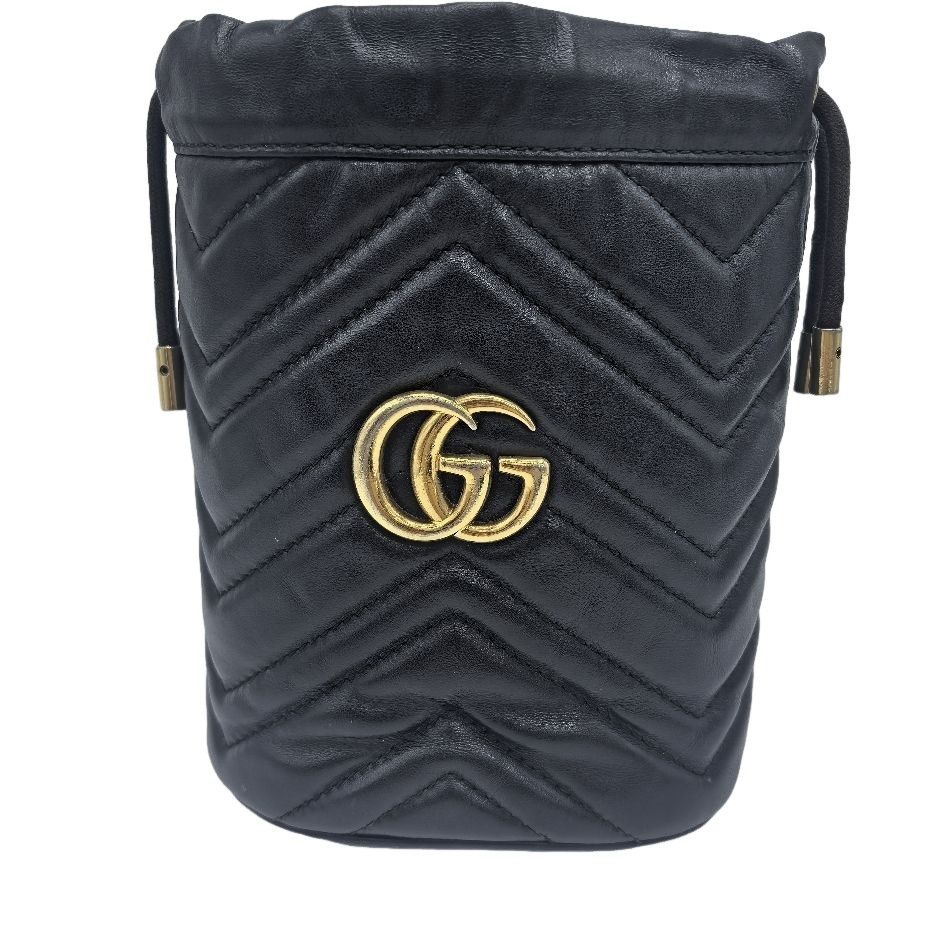 Gucci Gucci GG Marmont Quilted Bucket Bag Size ONE SIZE - 1 Thumbnail