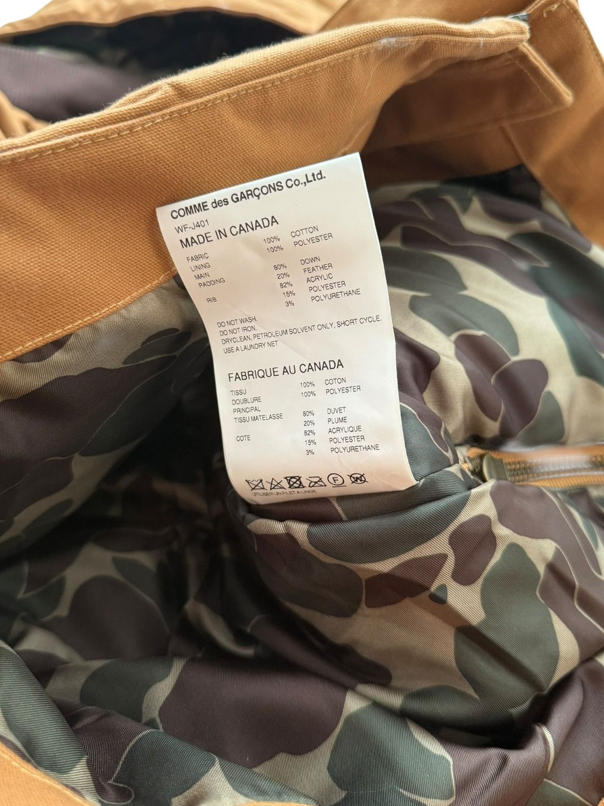 Junya Watanabe x Canada Goose Down Duck Jacket Parka Size US S / EU 44-46 / 1 - 15 Thumbnail