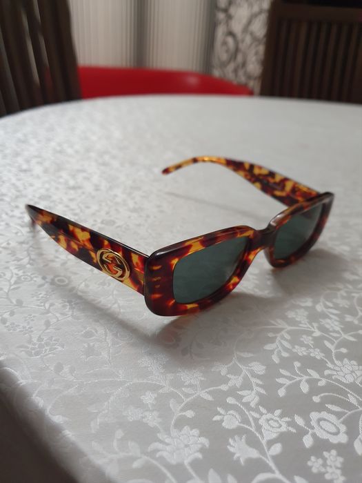vintage gucci tortoise sunglasses