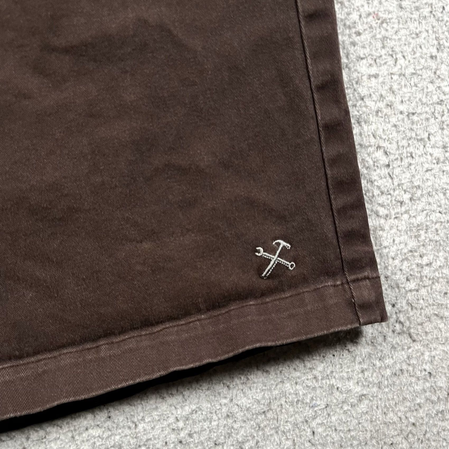 Vintage Dixxon Shorts Mens 36 Brown Performance Stretch Waistband Chino D Flexx Outdoor Shirt City? Size US 36 / EU 52 - 5 Thumbnail