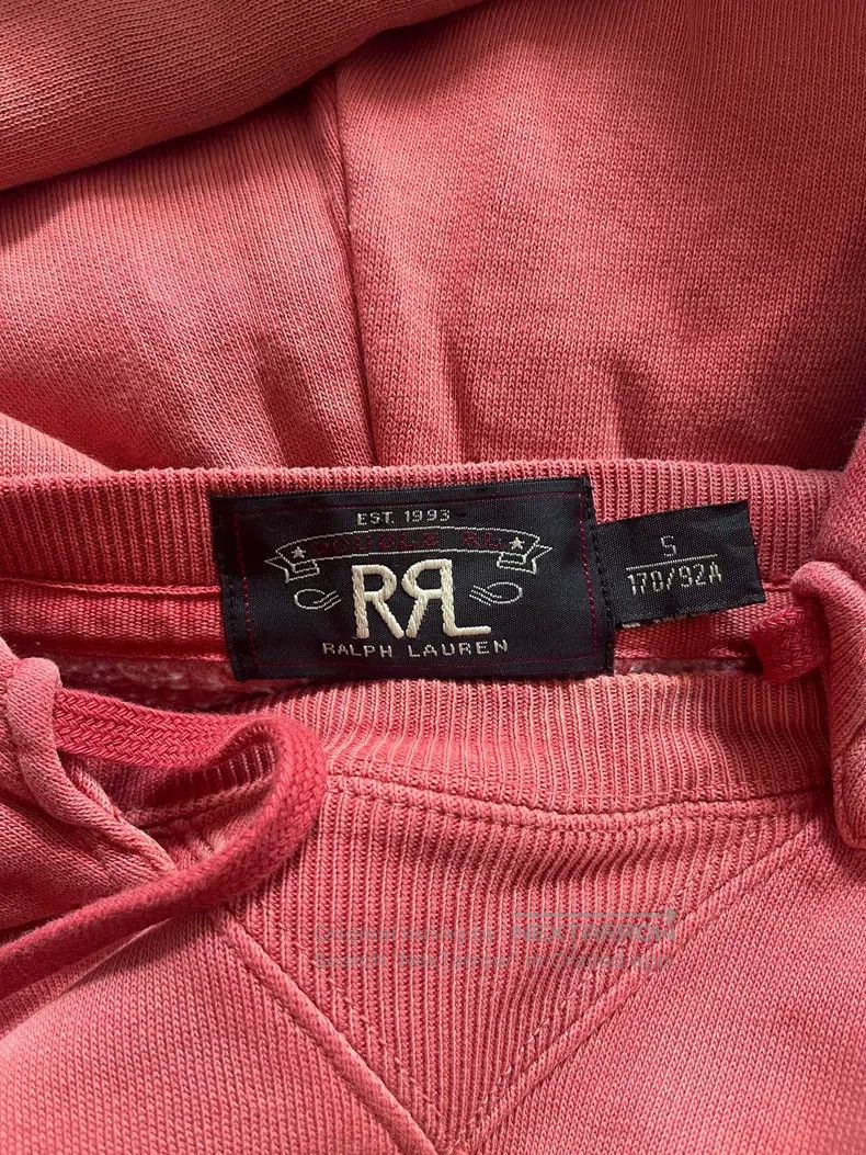 RRL Ralph Lauren RRL Ralph Lauren Old style red hoodie Size US S / EU 44-46 / 1 - 3 Thumbnail
