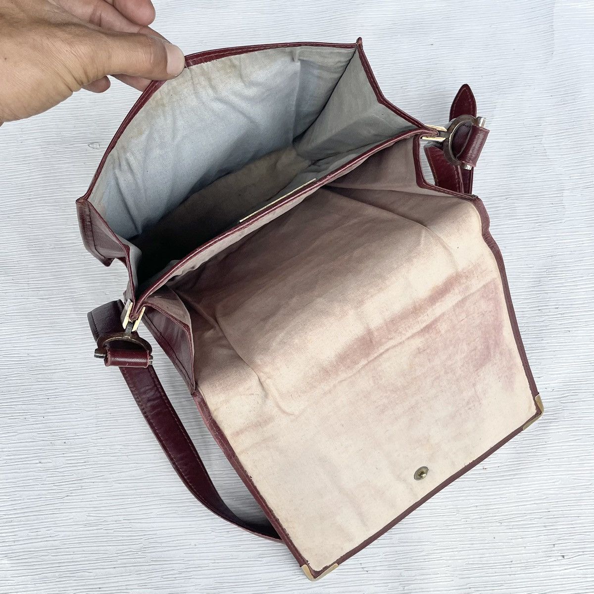 Cartier × Vintage Vintage les must de Cartier Shoulder Bag Size ONE SIZE - 15 Thumbnail