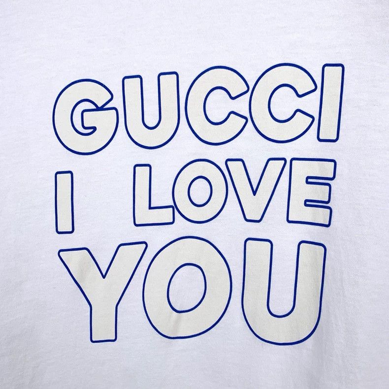 Gucci Gucci 23 logo letter printed color block round-neck cotton Size US M / EU 48-50 / 2 - 4 Thumbnail