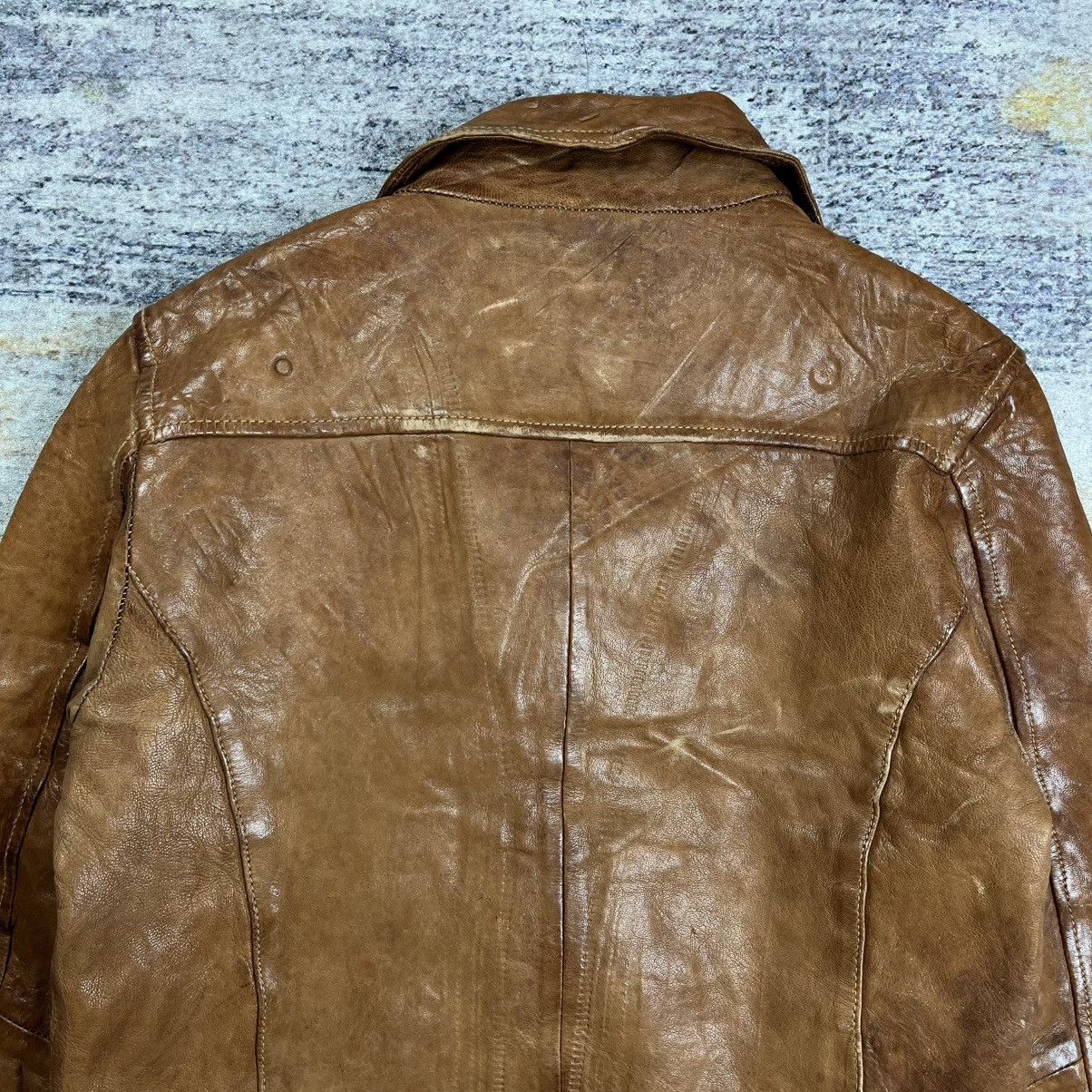 Isamu Katayama Backlash Black by Vanquish double riders leather jacket Size US S / EU 44-46 / 1 - 8 Thumbnail