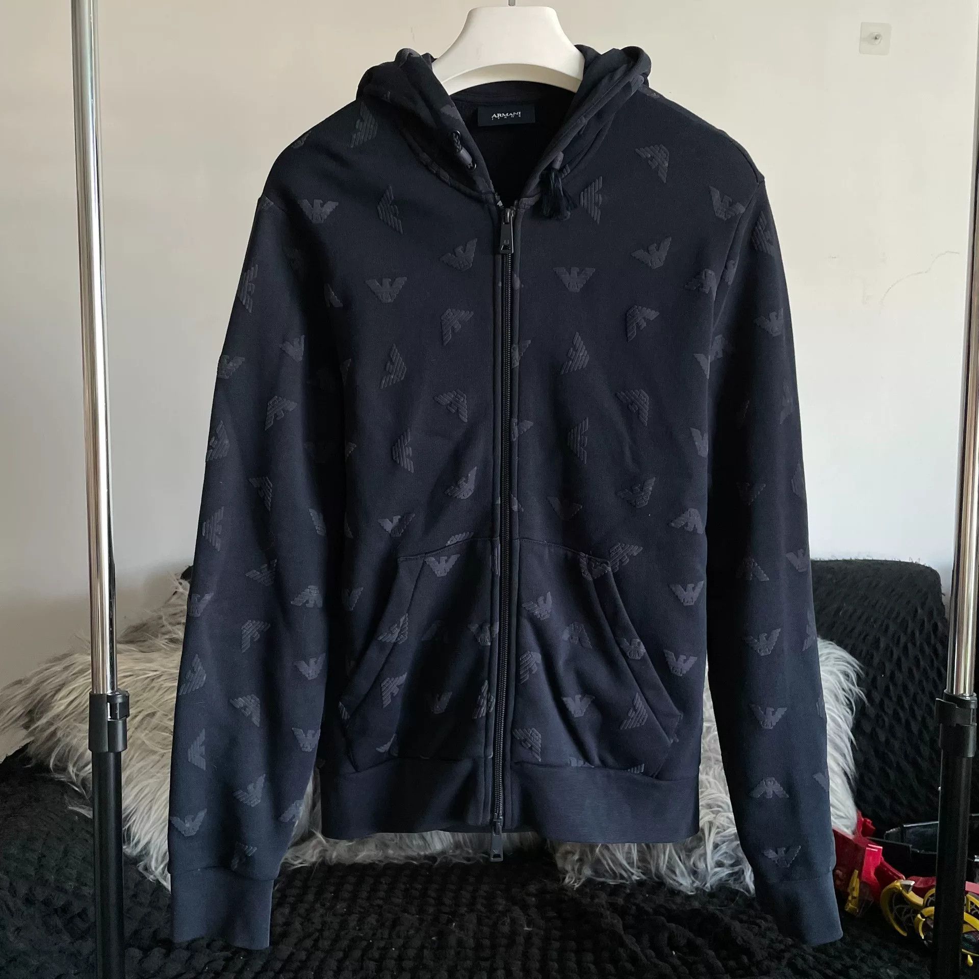 Armani Armani All-Over Print Jacket M Size US M / EU 48-50 / 2 - 1 Thumbnail