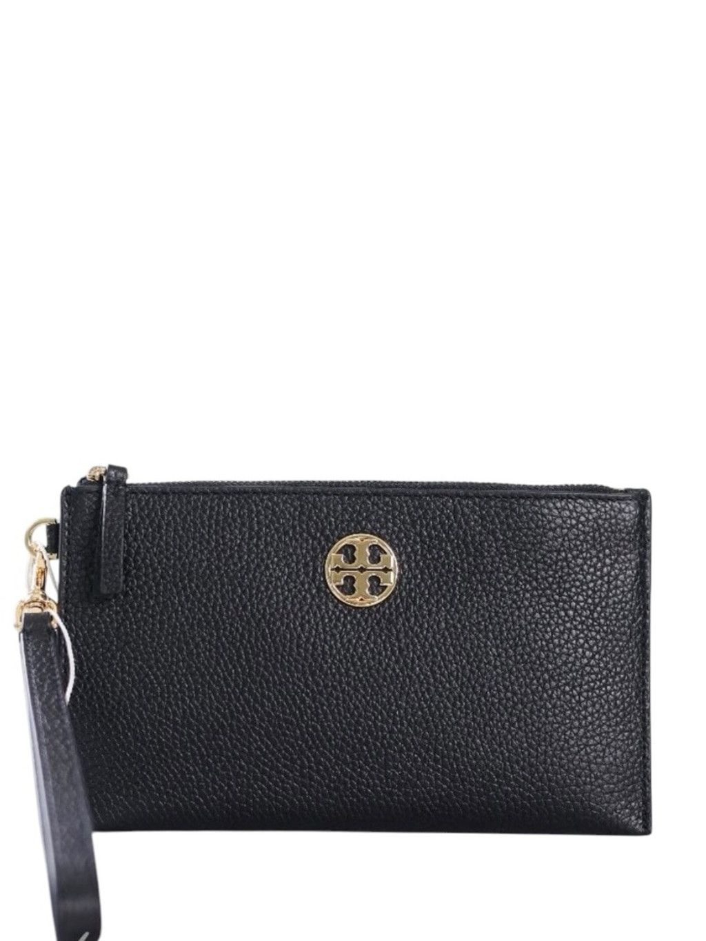 Tory Burch Tory Burch Chelsea Pebbled Leather Wristlet Size ONE SIZE - 1 Thumbnail