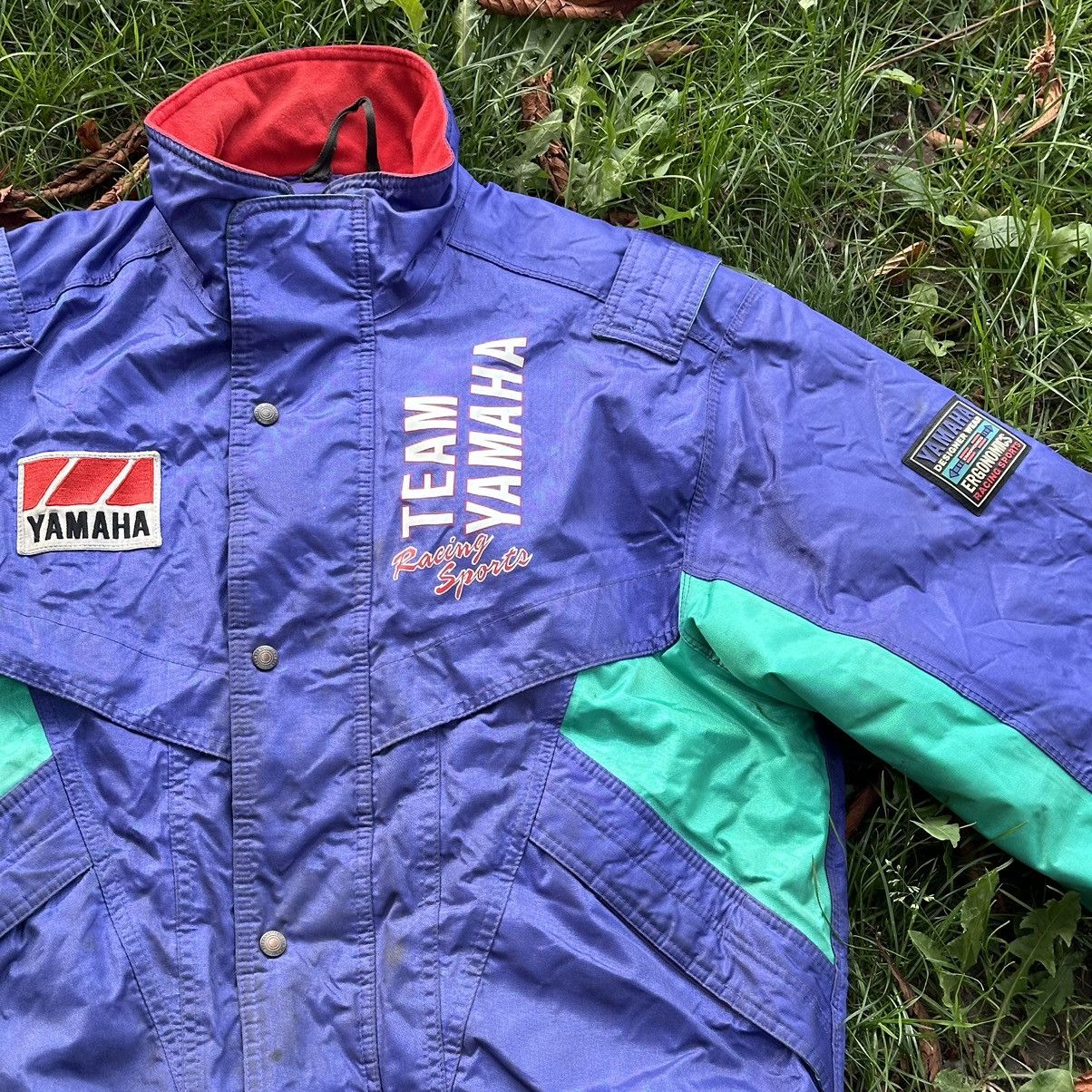 Yamaha Yamaha Moto Racing Japan Style Rare Jacket Vintage Size US L / EU 52-54 / 3 - 2 Thumbnail