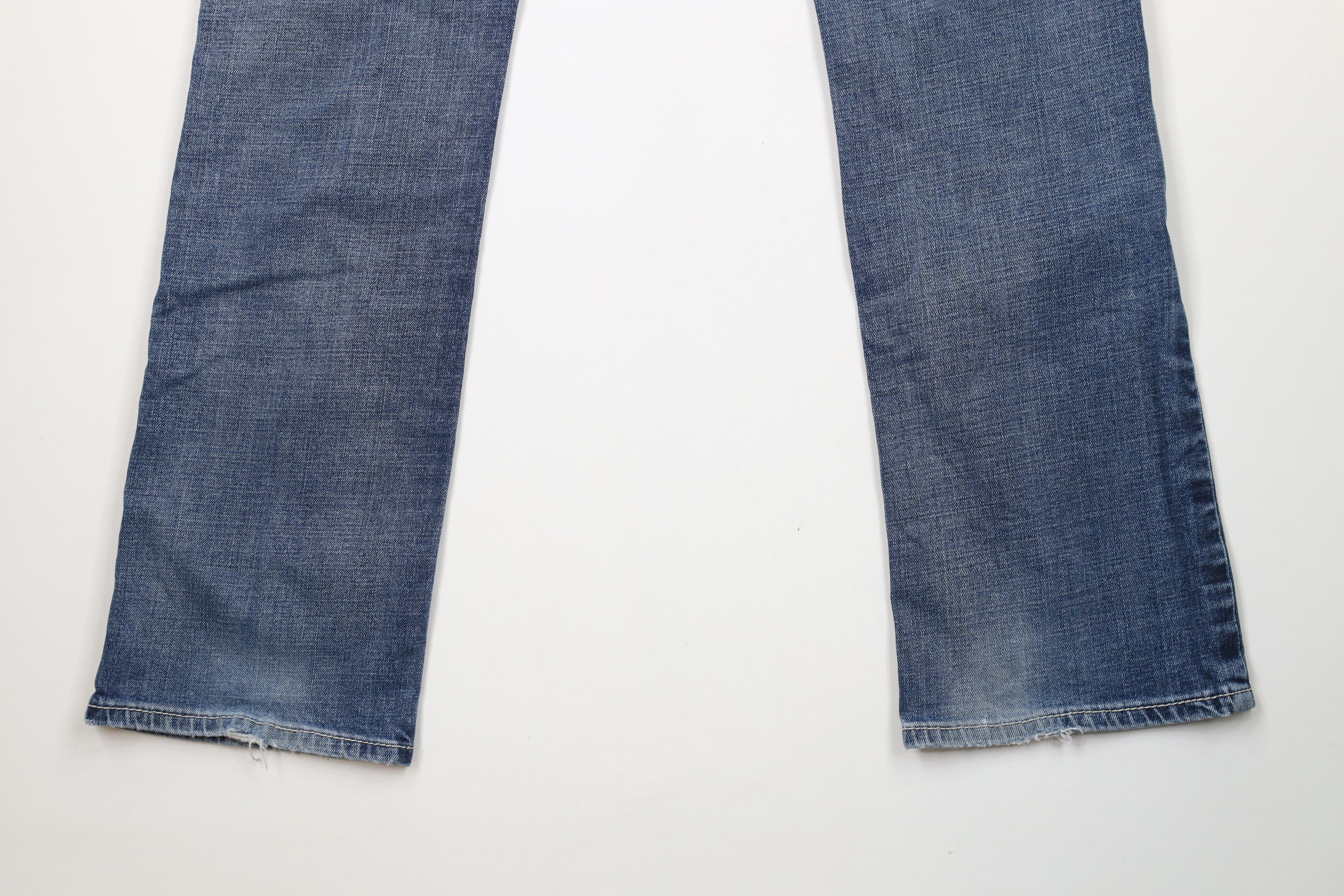 Ariat × Vintage Ariat Thick Stitch Low Rise M4 Bootcut Denim Jeans Blue Size US 33 - 14 Thumbnail