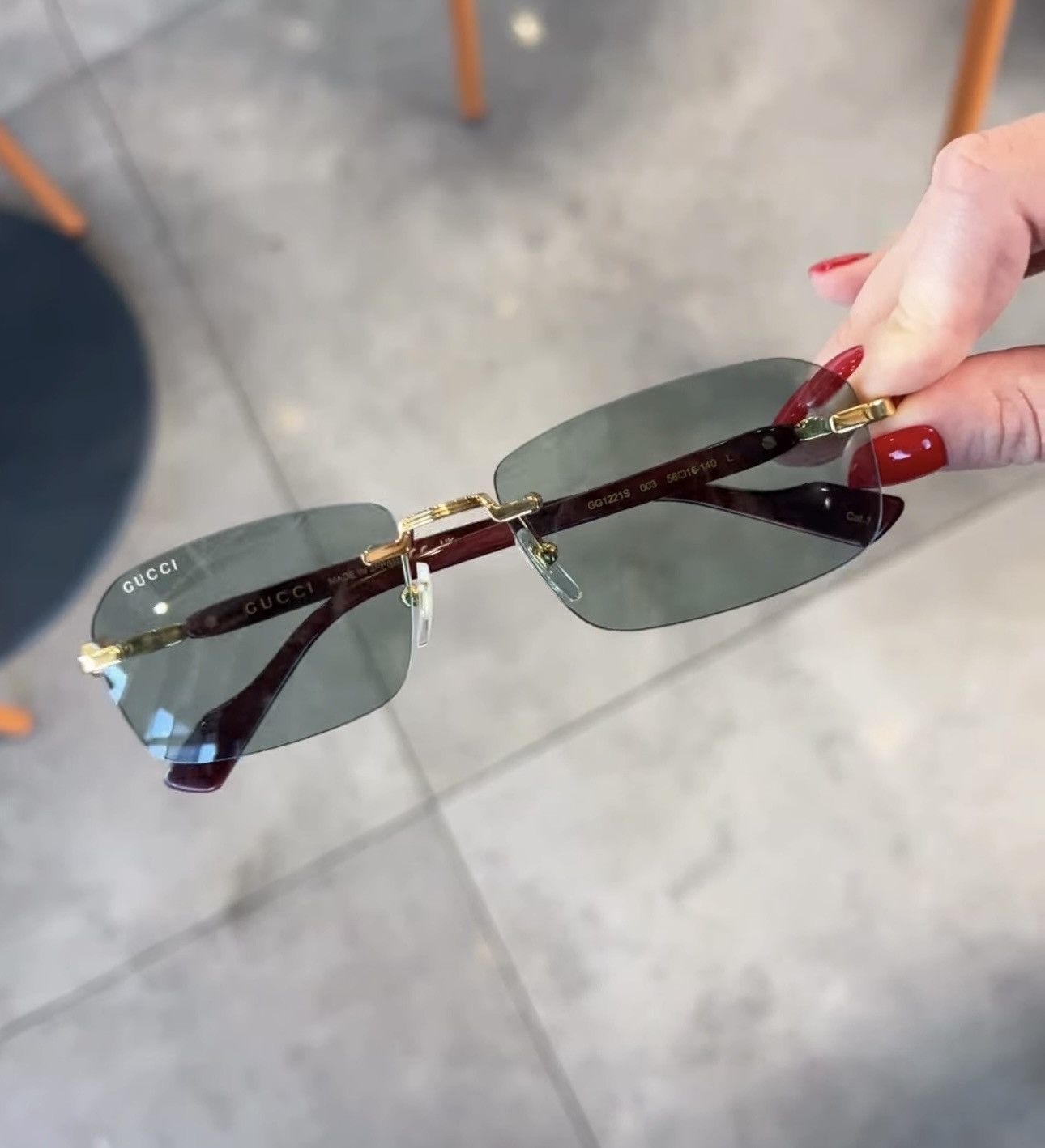 Vintage Gucci sunglasses GG1221S 003 Size ONE SIZE - 4 Thumbnail