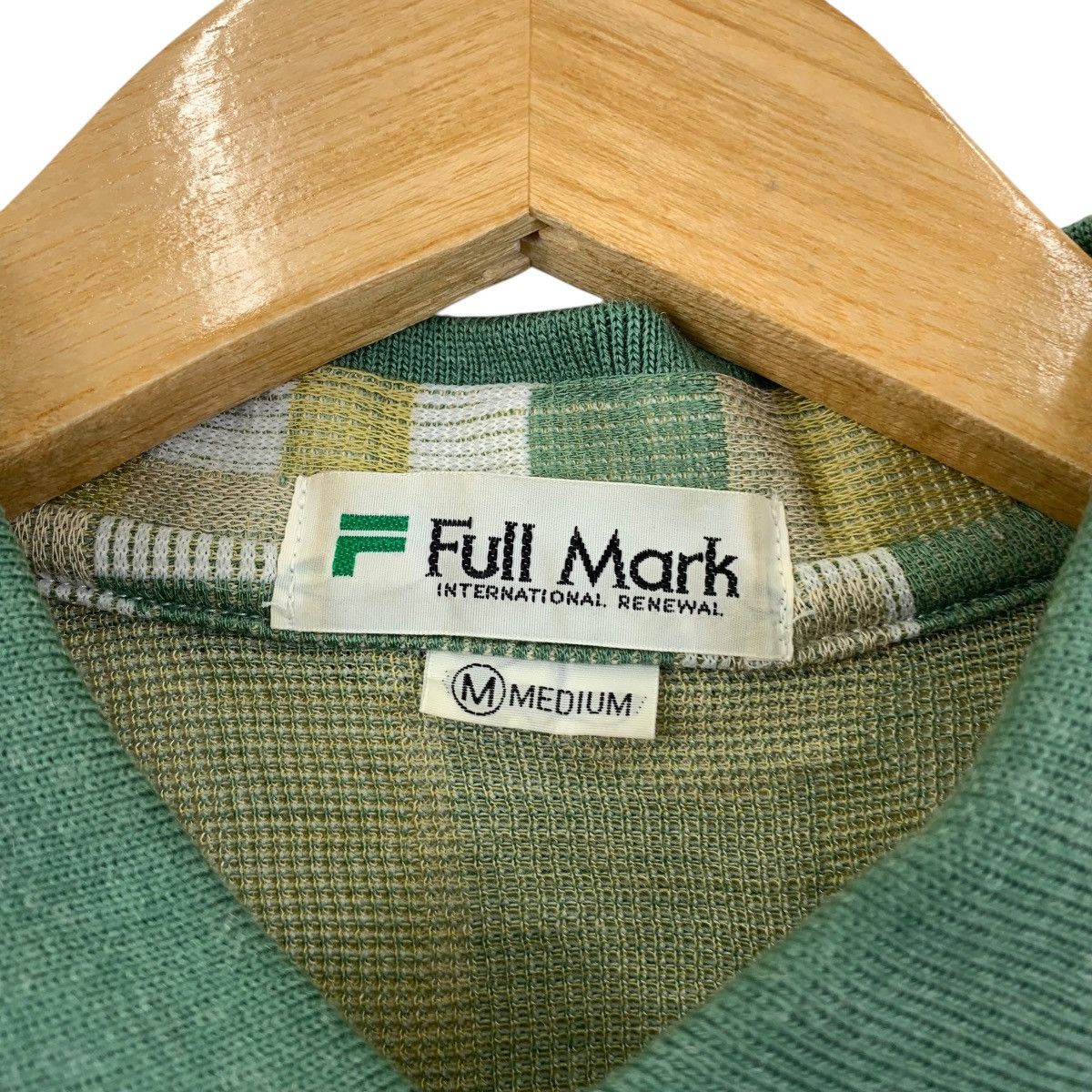 Vintage Vintage JAPAN FULL MARK Pop Art Abstract Pattern Polo Tee Size US M / EU 48-50 / 2 - 7 Thumbnail