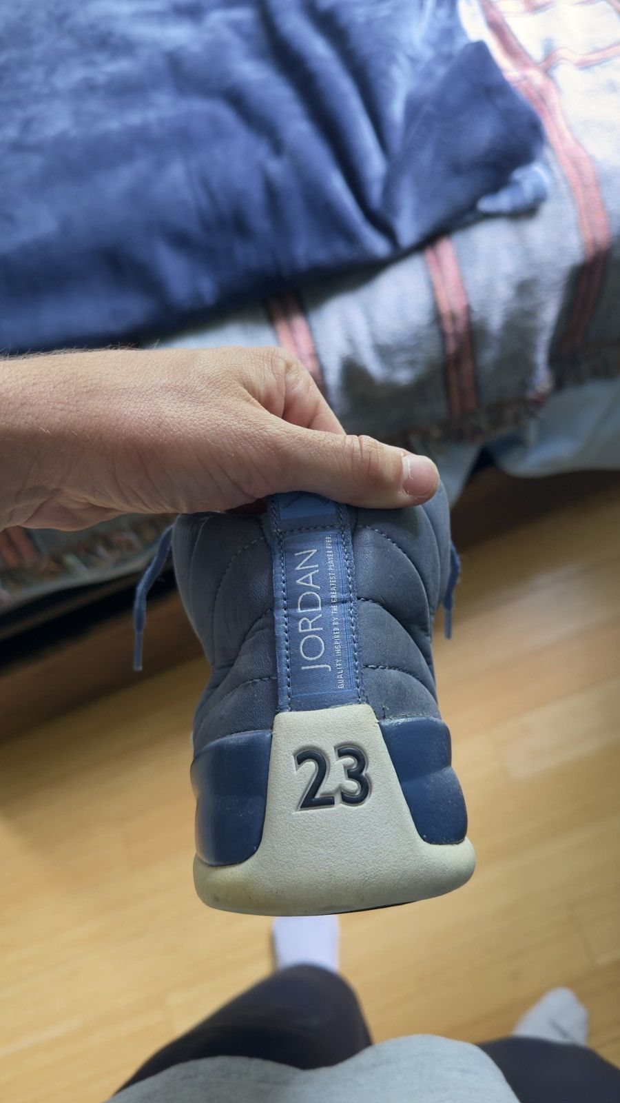 Jordan Brand Jordan 12 Indigo Size US 10.5 / EU 43-44 - 9 Thumbnail