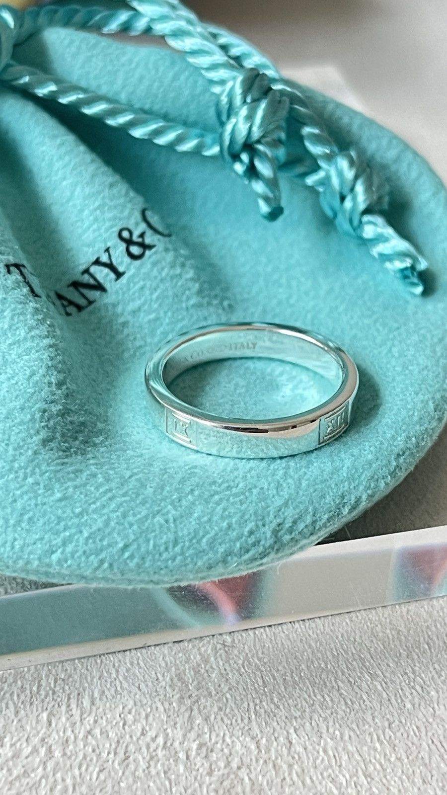 Tiffany & Co. Tiffany & Co. Atlas Band Ring in Silver size 5 NEW $399 Size ONE SIZE - 7 Thumbnail