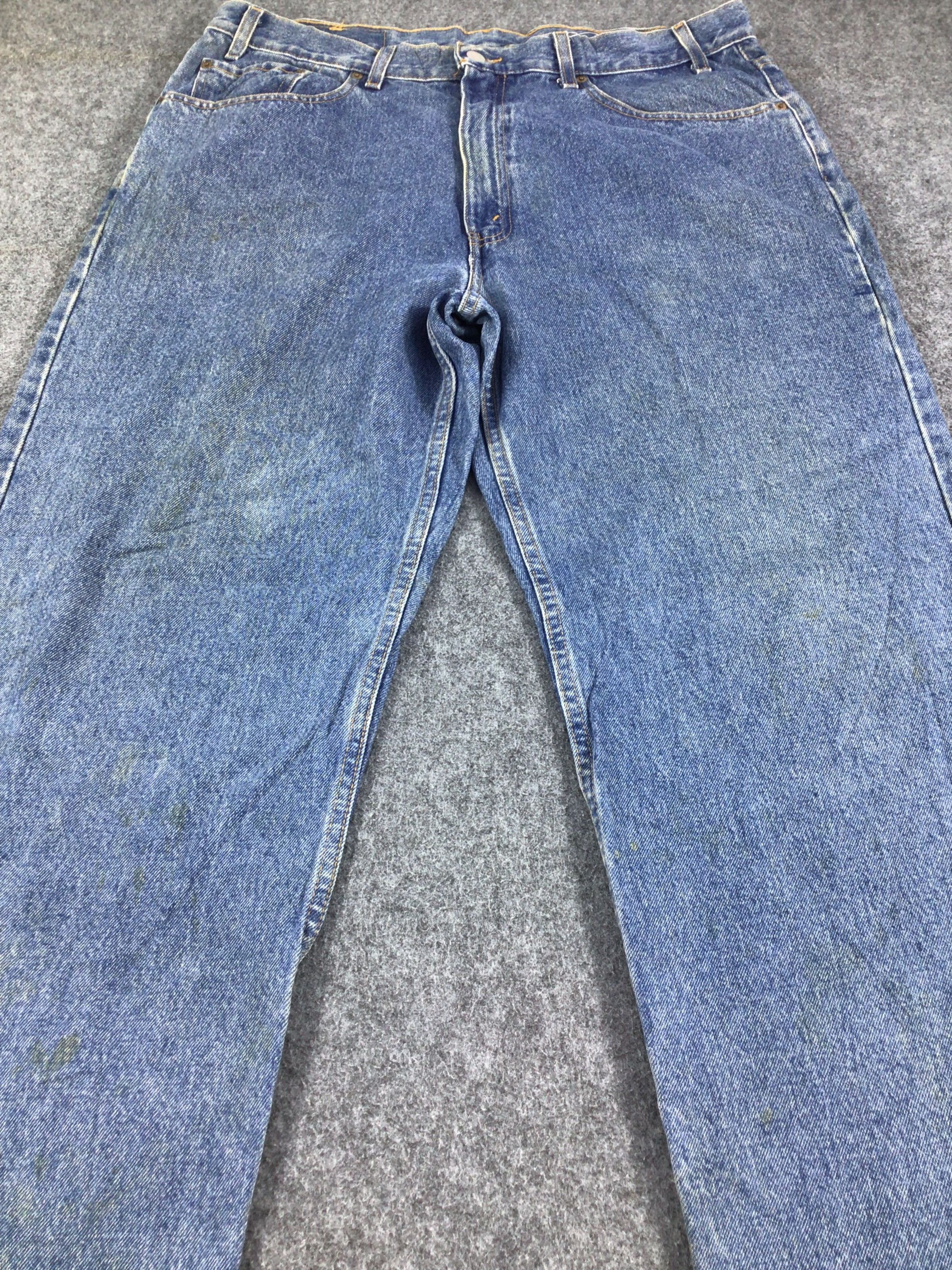 Levi's Vintage Blue Wash Levis 550 Jeans -J839 Size US 38 / EU 54 - 3 Thumbnail