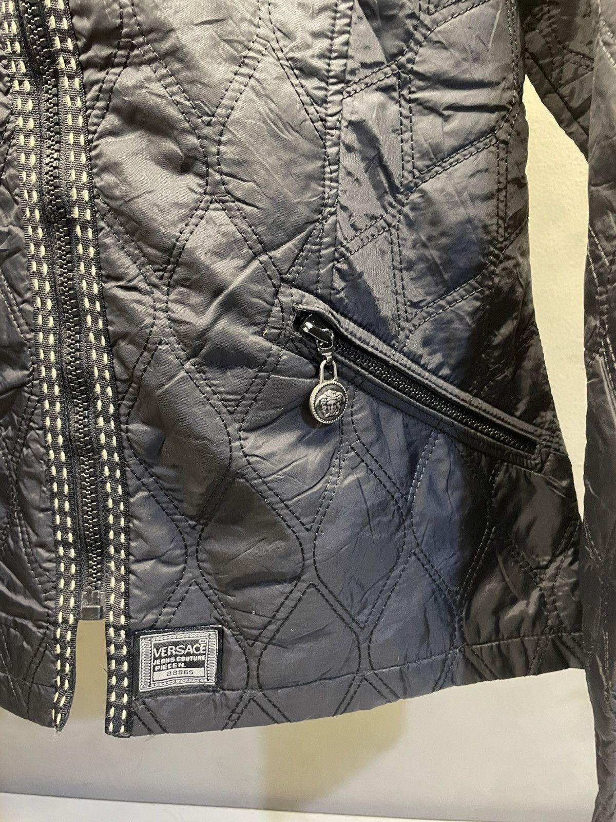 Versace Jeans Couture Versace Jeans Couture Quilted Jacket Size M / US 6-8 / IT 42-44 - 3 Thumbnail