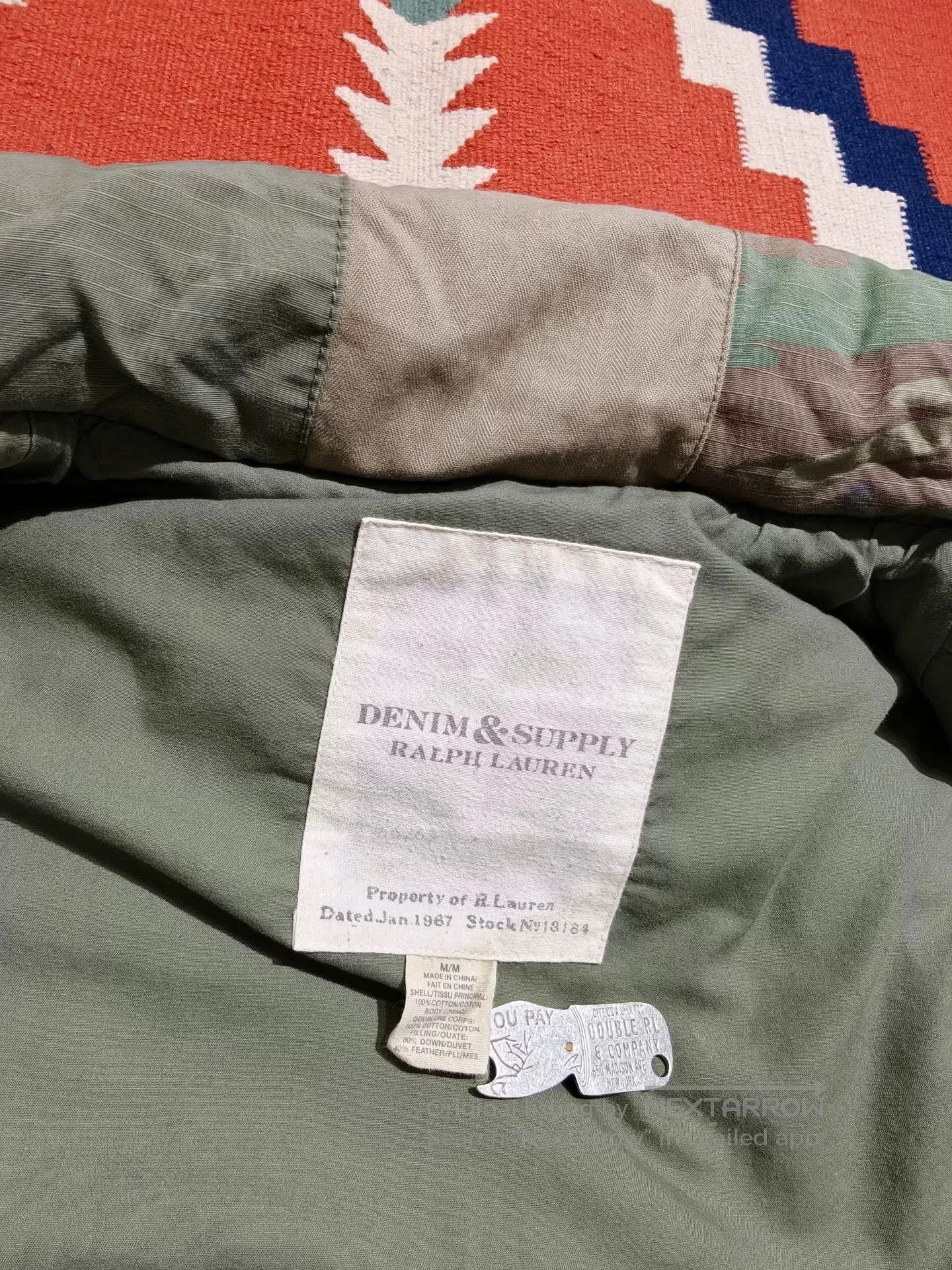 RRL Ralph Lauren RRL Vintage Quilted Camouflage Vest. Size US M / EU 48-50 / 2 - 7 Thumbnail